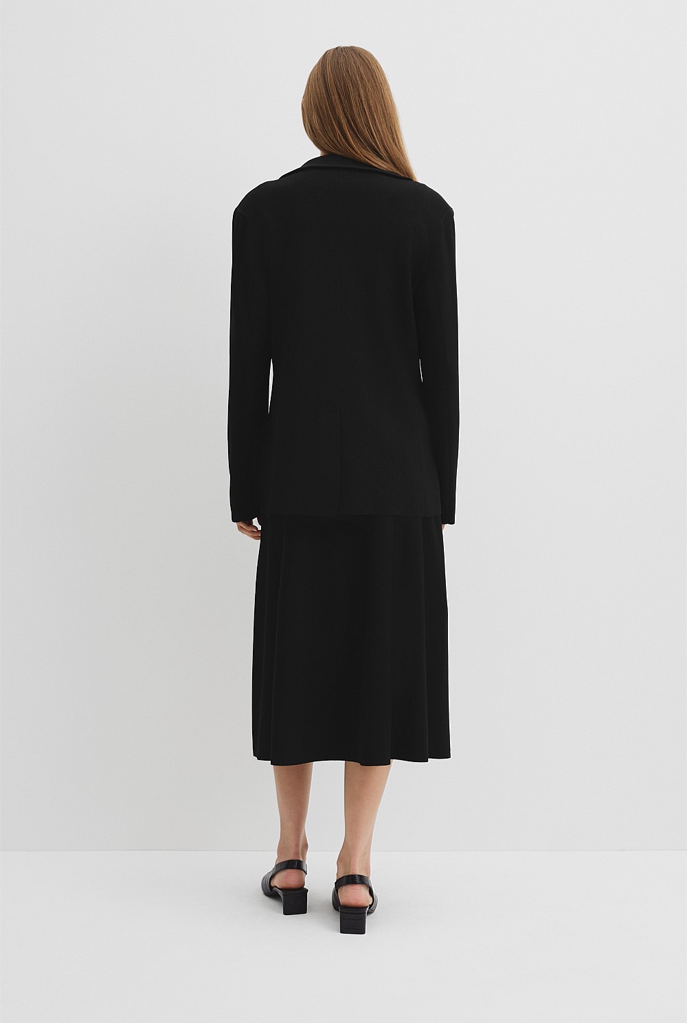 Compact Knit Blazer