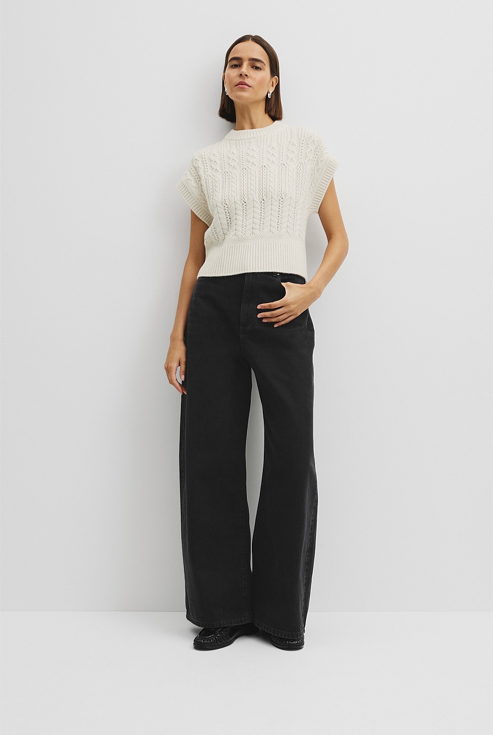 Cable Knit Tank
