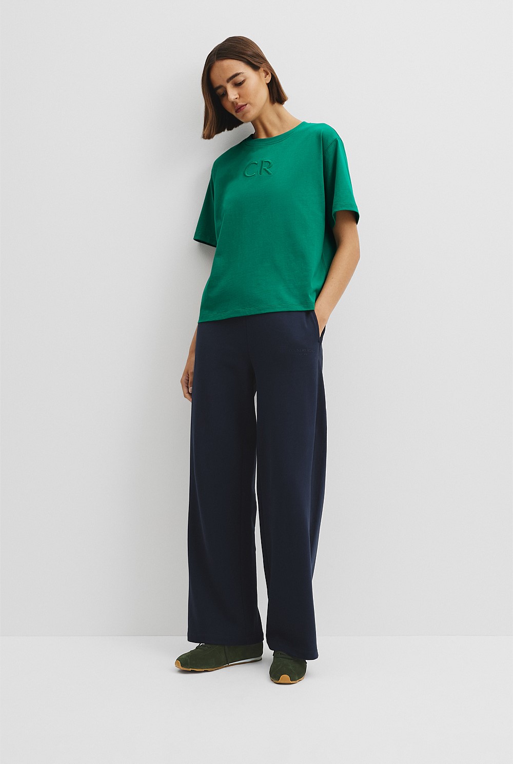 Australian Cotton CR Logo T-Shirt