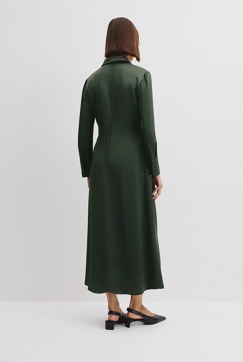Satin Dress