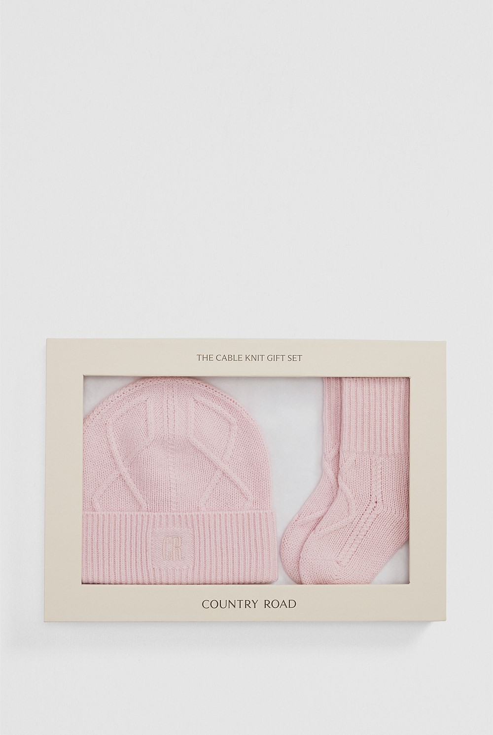 Cable Knit Gift Set