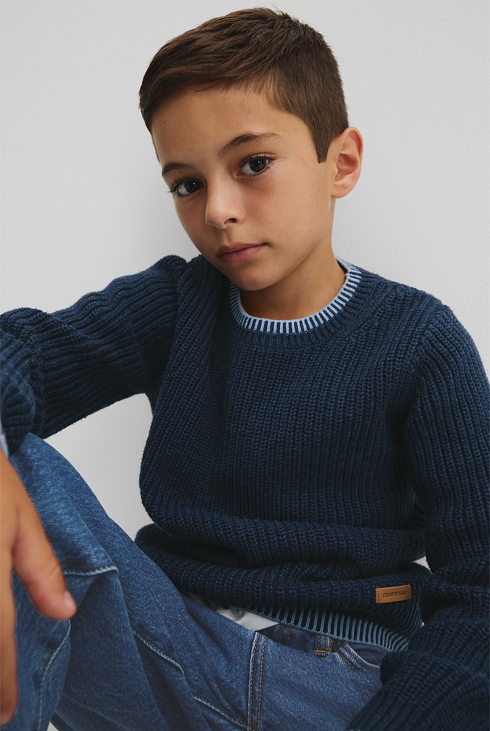 Rib Detail Knit