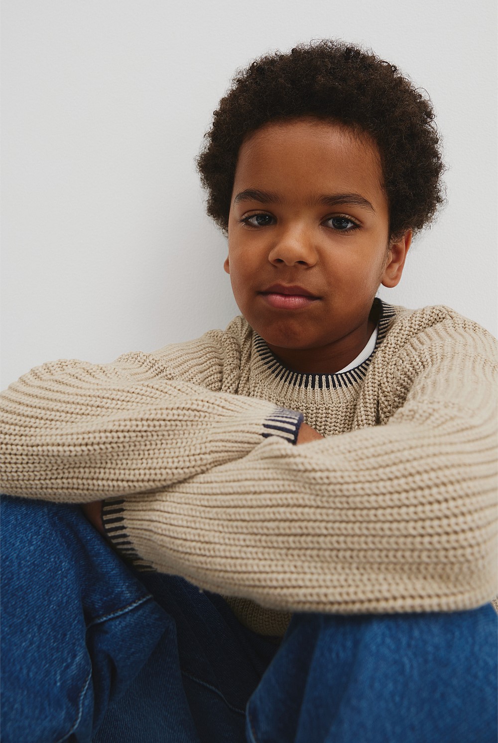 Rib Detail Knit
