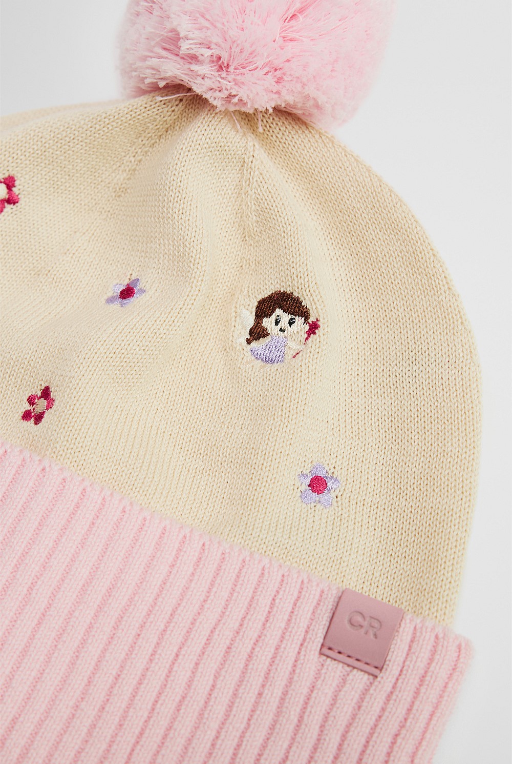 Fairy Embroidered Beanie