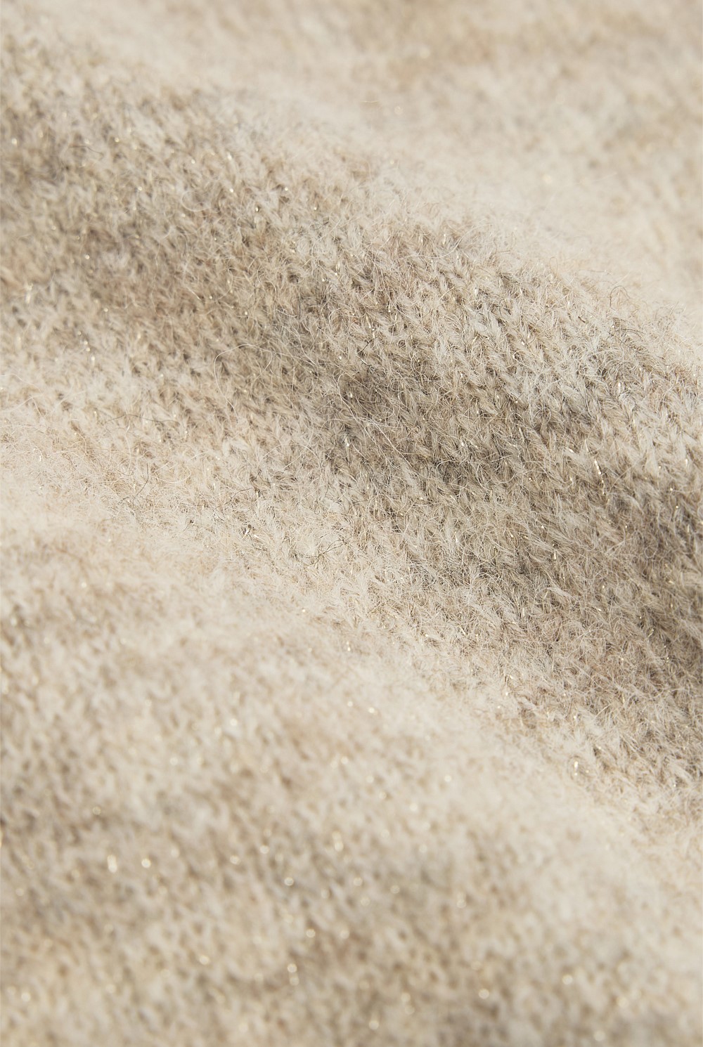Sequin Fluffy Knit