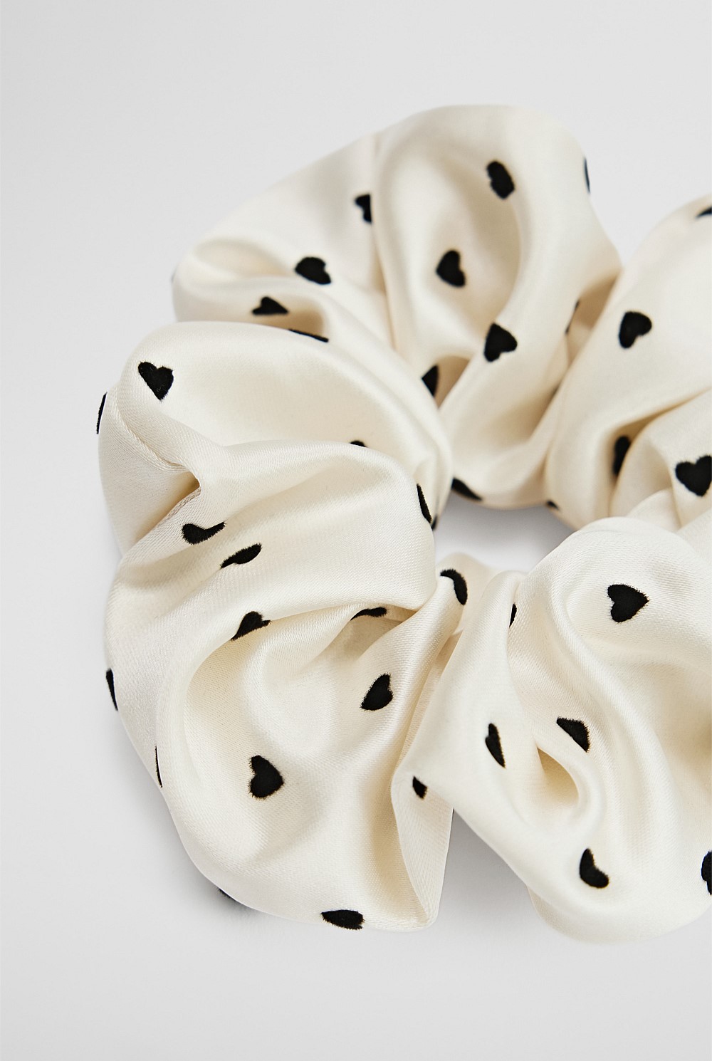 Flocked Scrunchie
