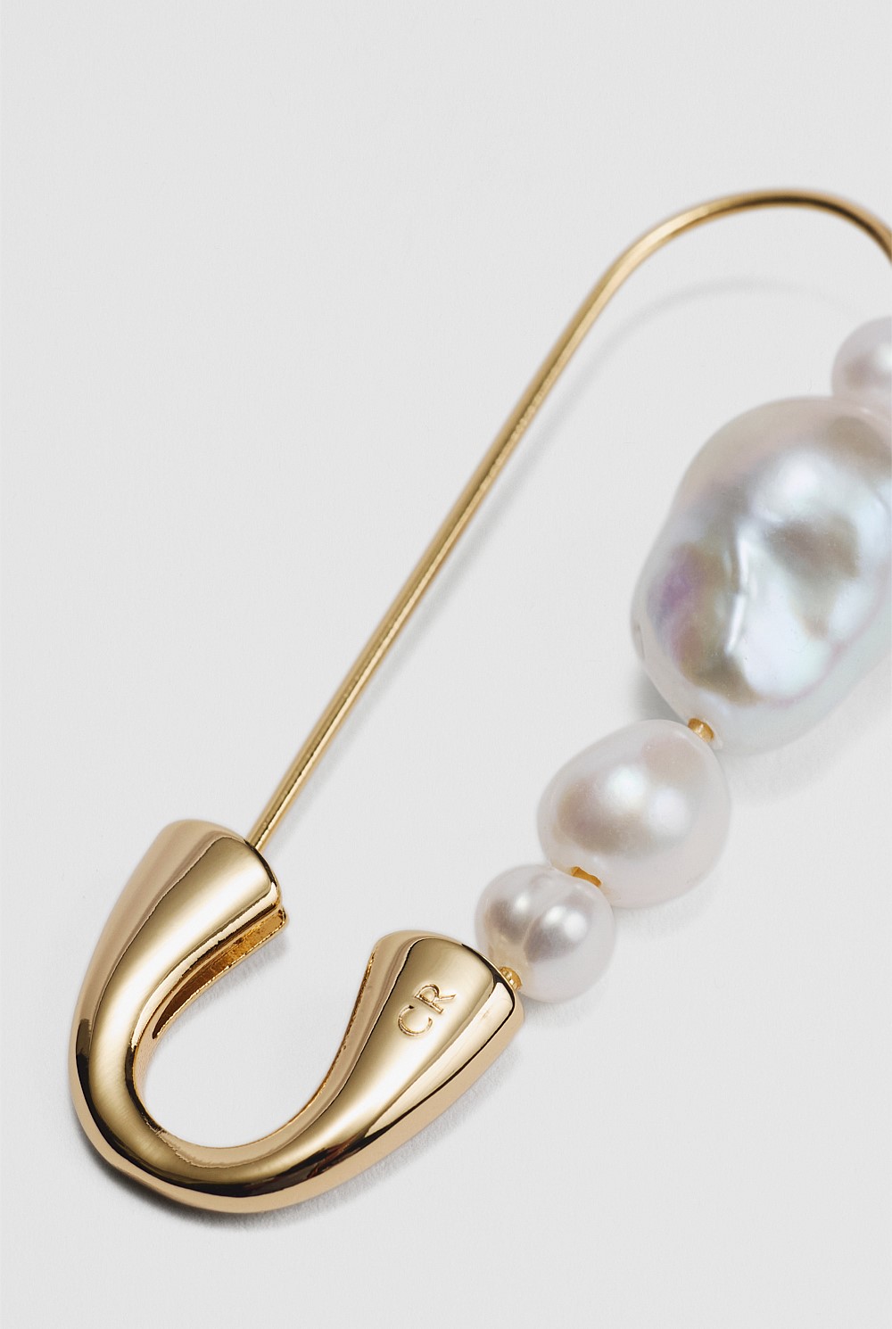 Lila Freshwater Pearl Brooch