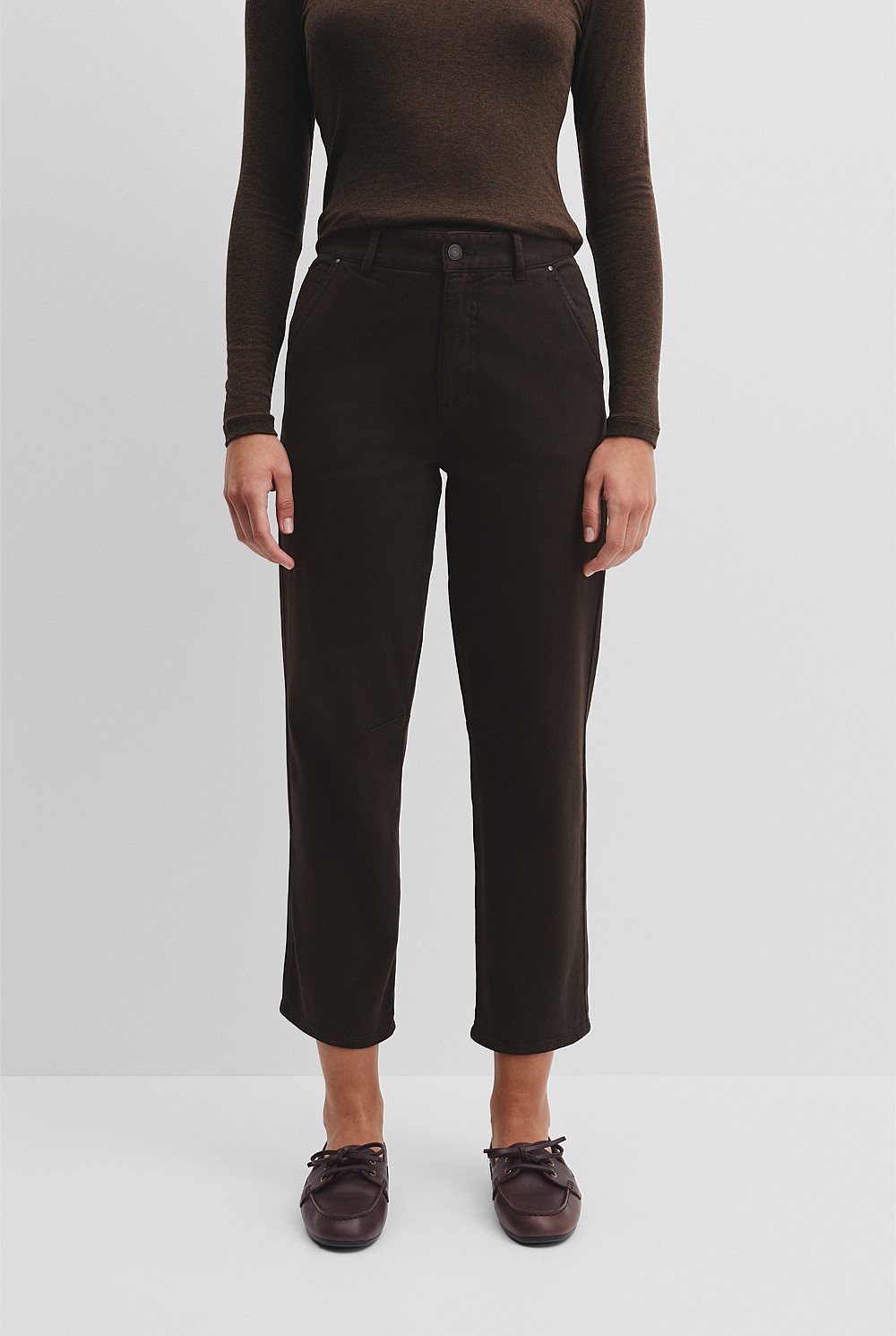 Crop Curve Jean