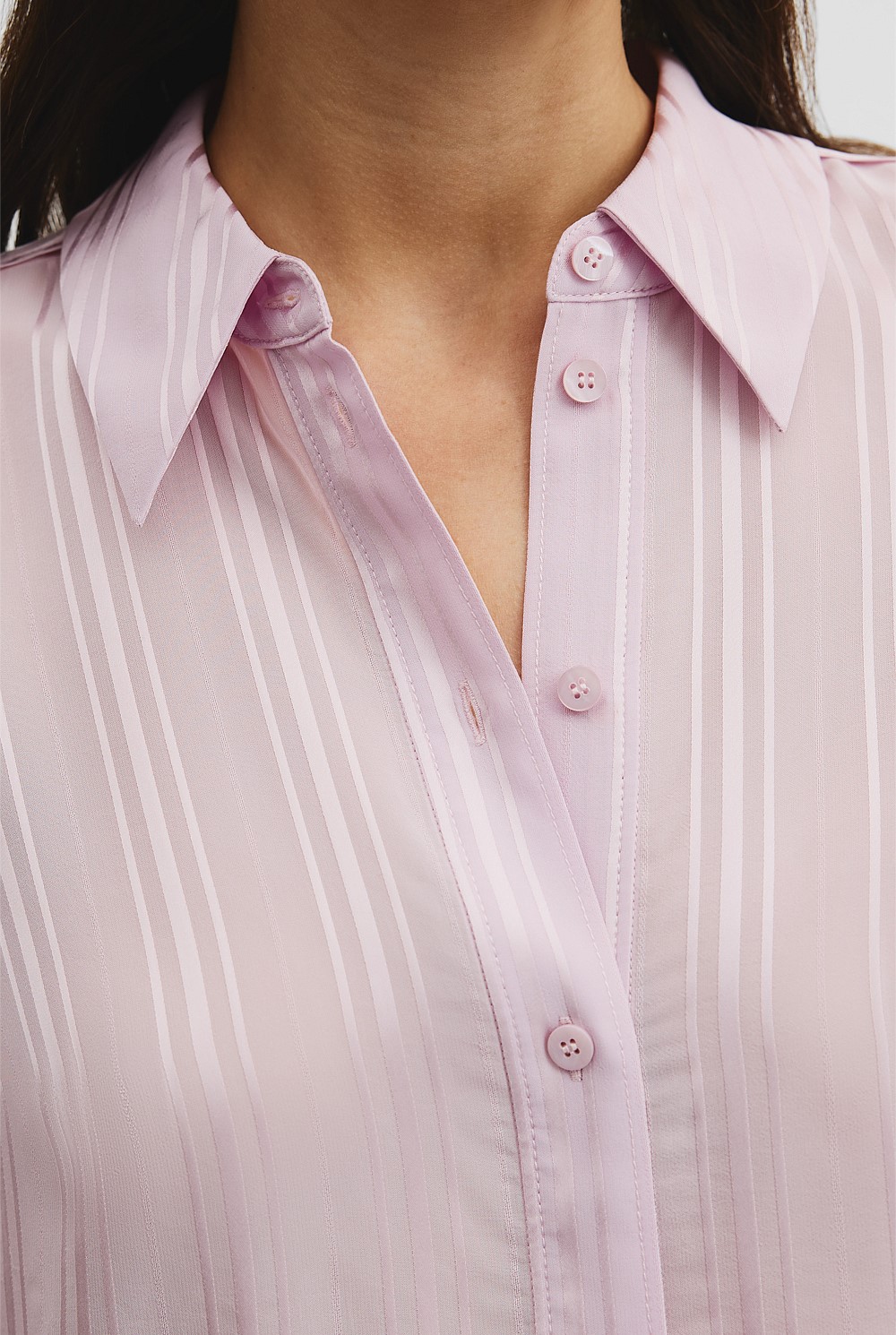 Self Stripe Shirt