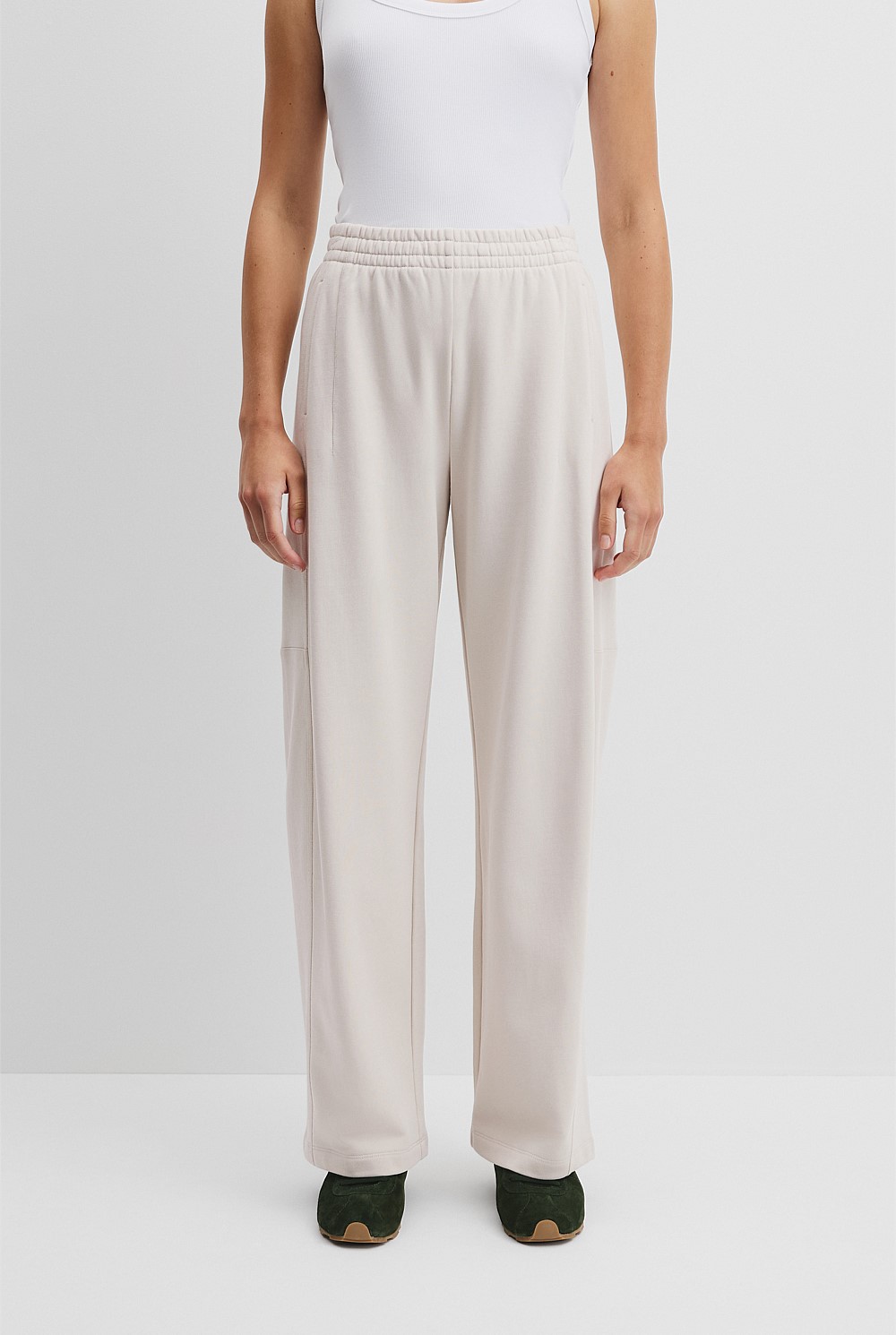 Barrel Leg Track Pant