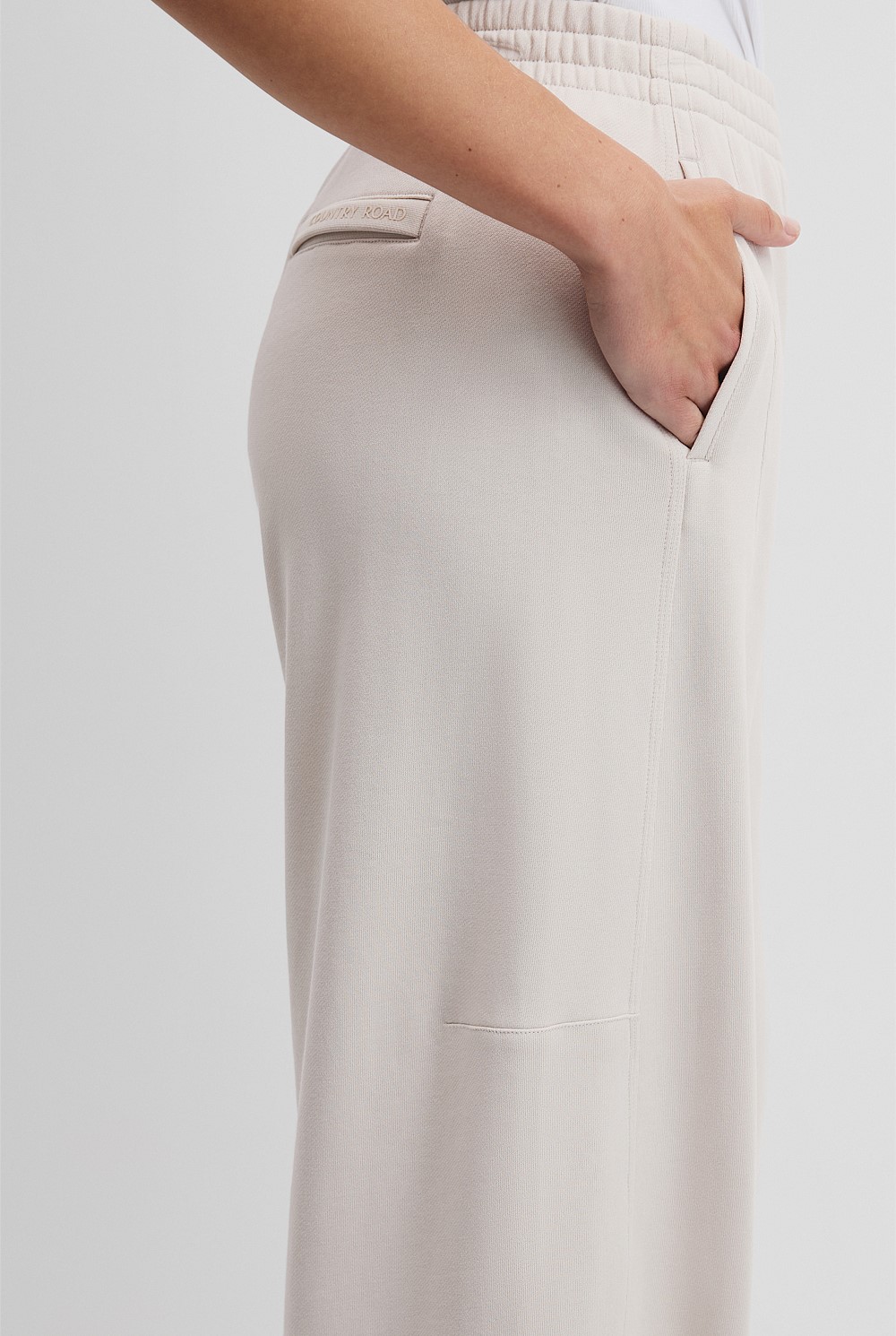 Barrel Leg Track Pant