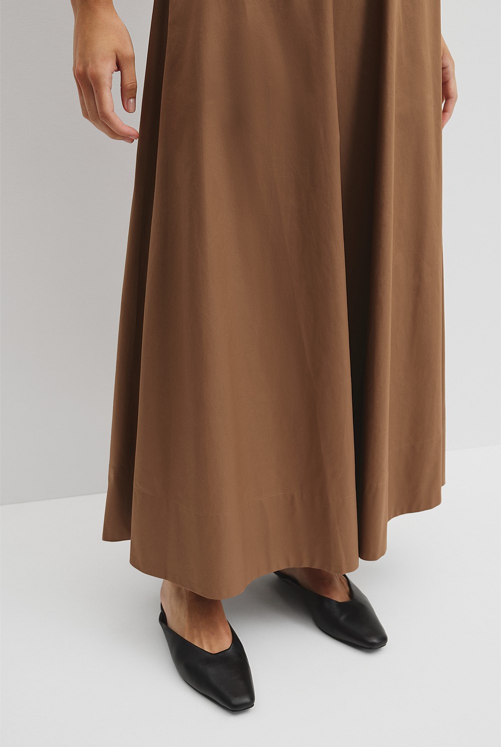 Dirndl Maxi Skirt