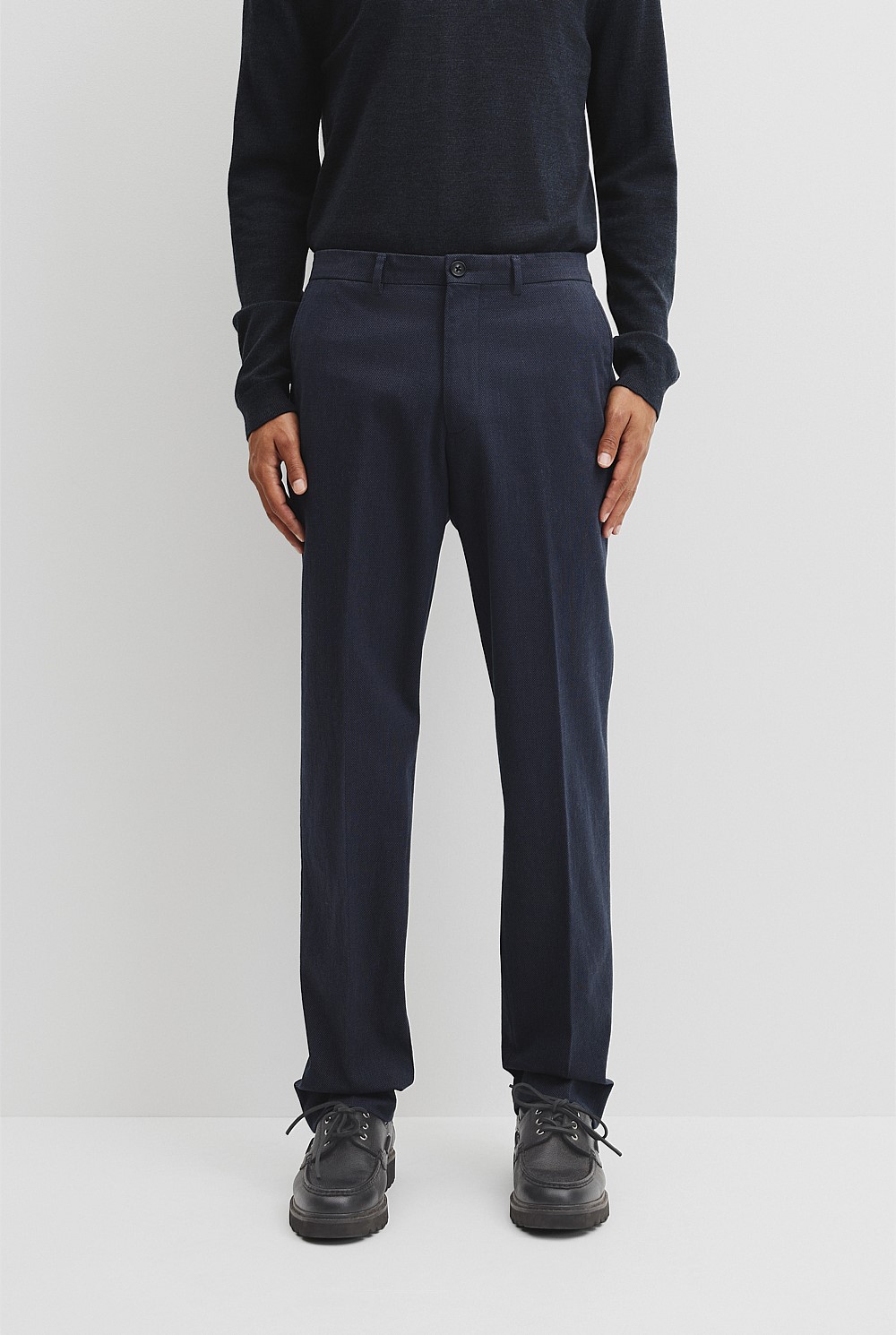 Textured Trouser