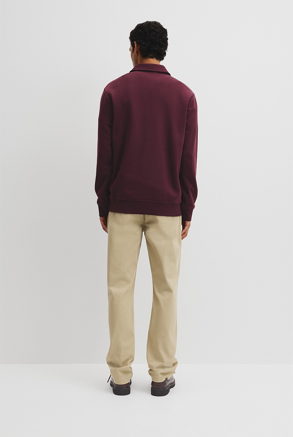 Australian Cotton Collar Neck Sweat