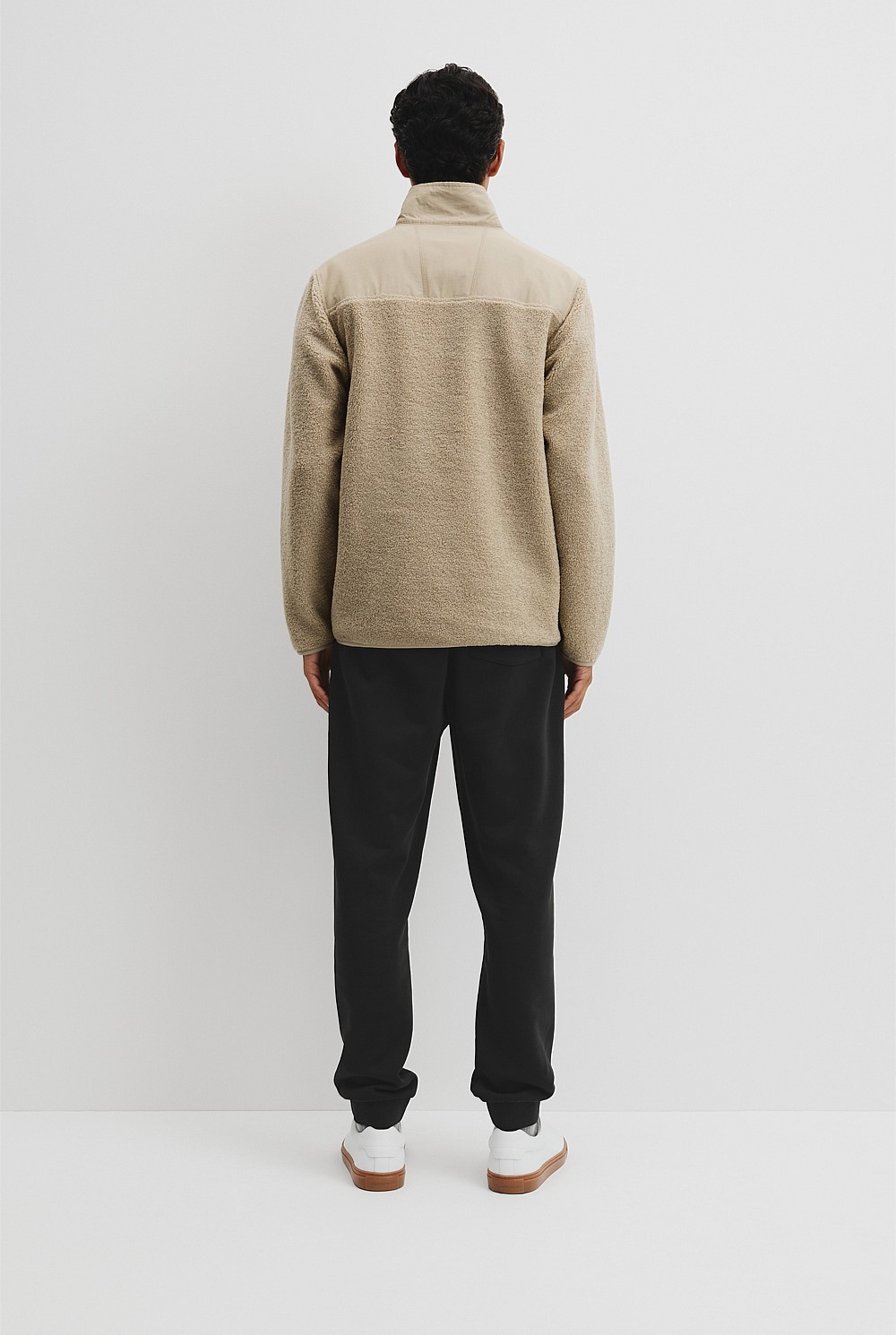 Sherpa Half Zip Sweat