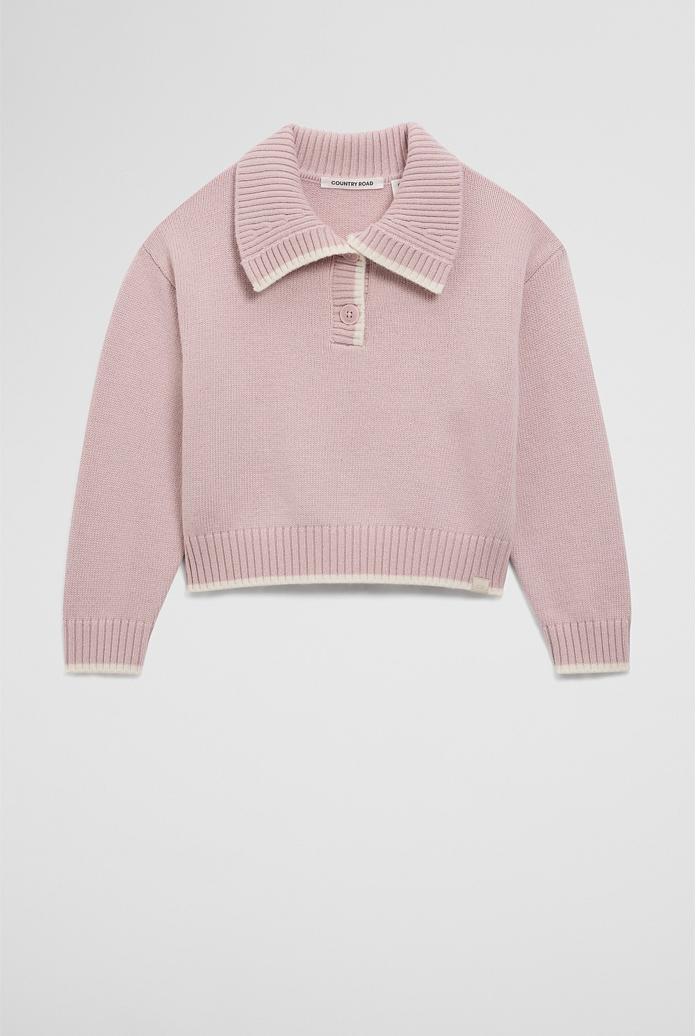 Tipped Popover Knit