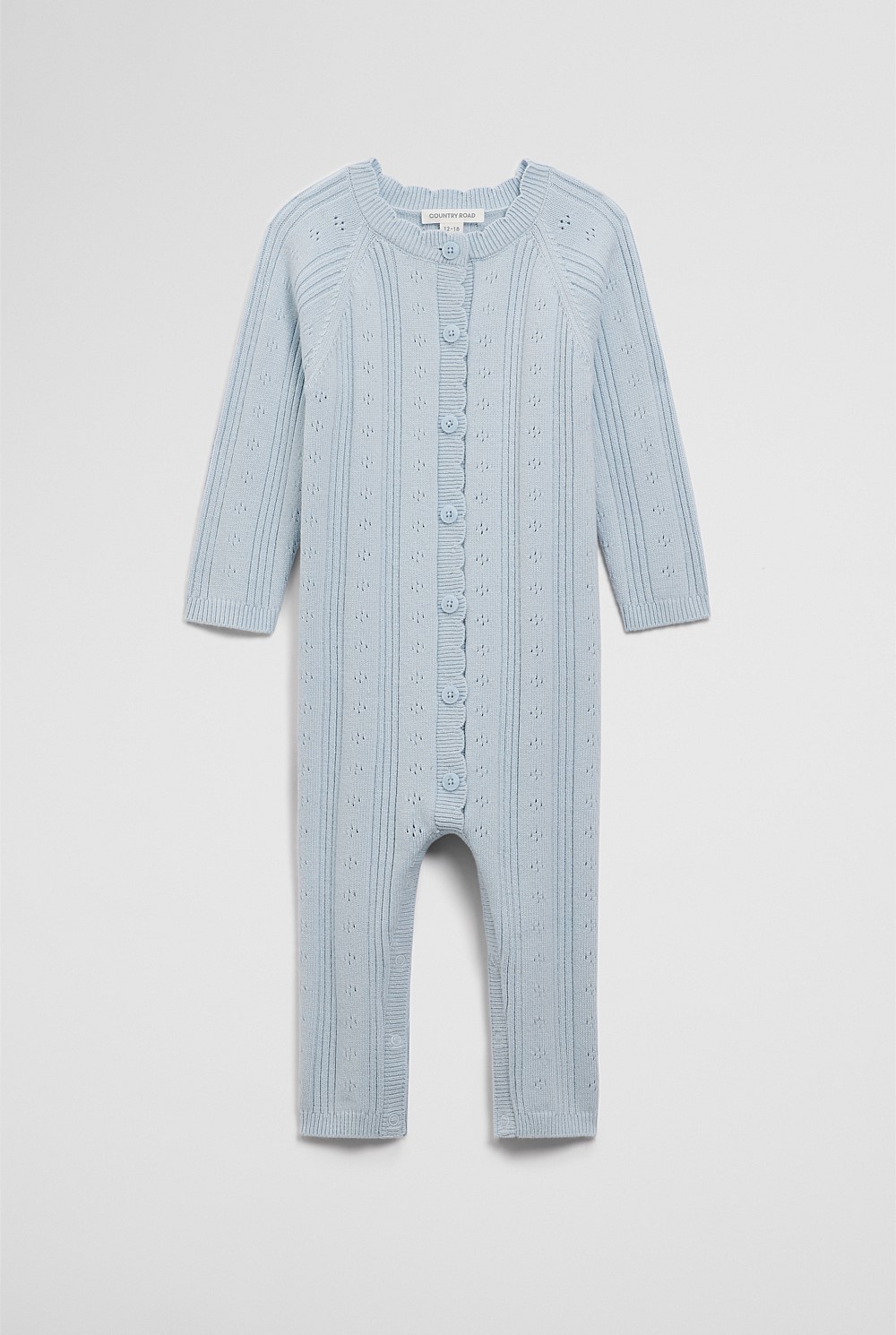 Knit Detail Jumpsuit