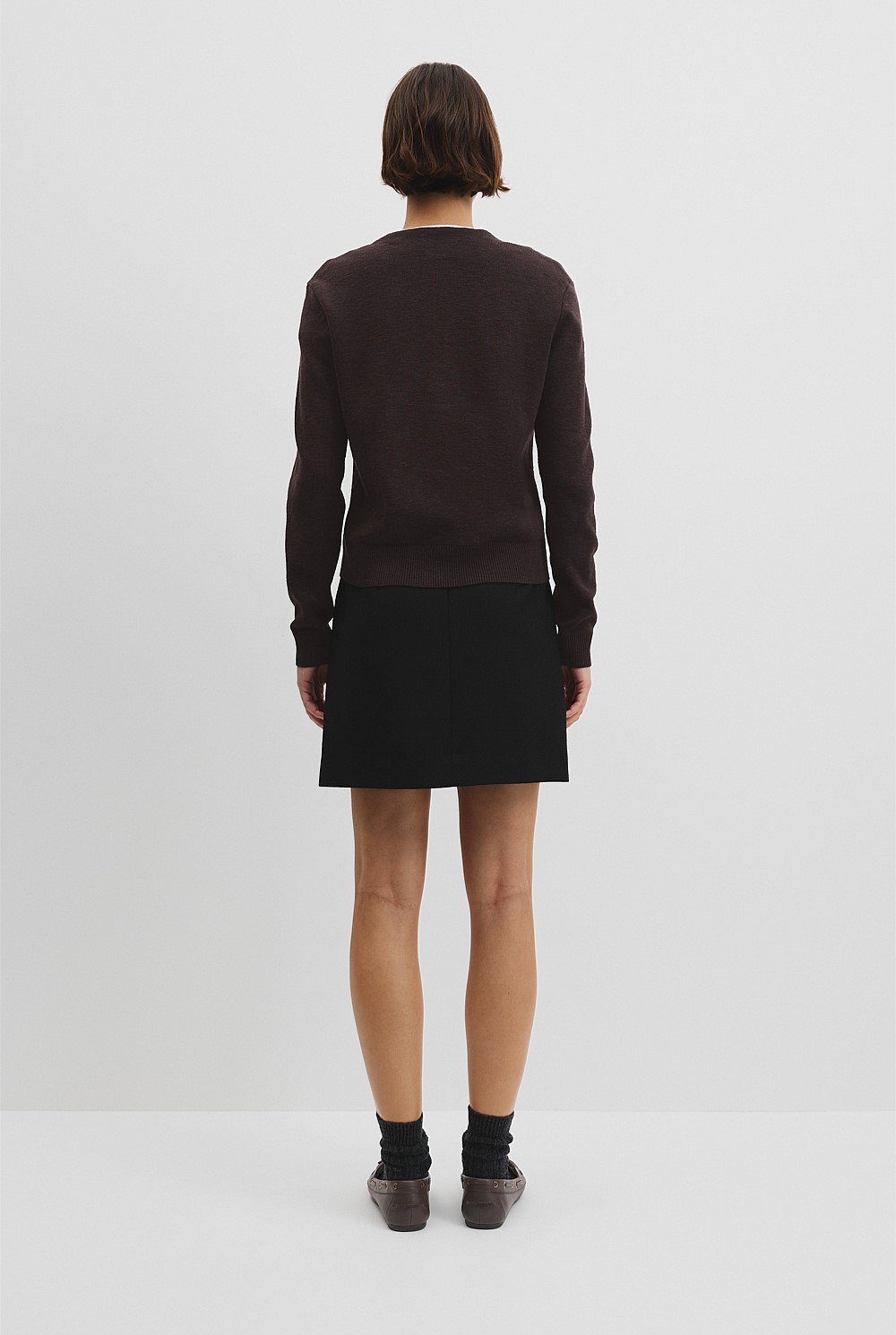 Organically Grown Cotton Linen Blend Knit Cardigan