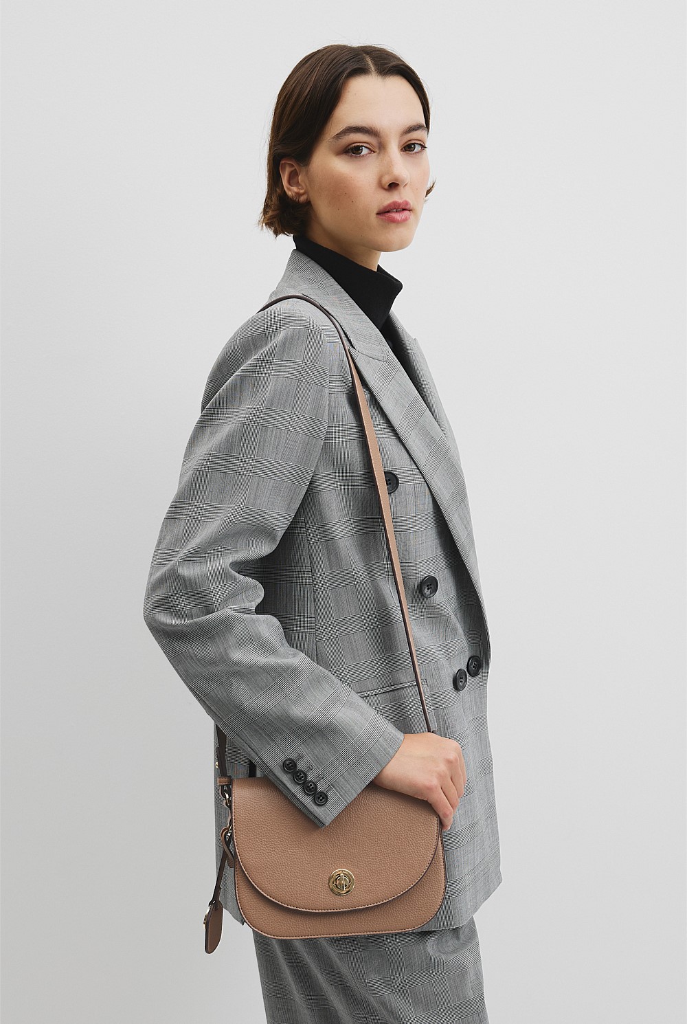 Saddle Crossbody Bag
