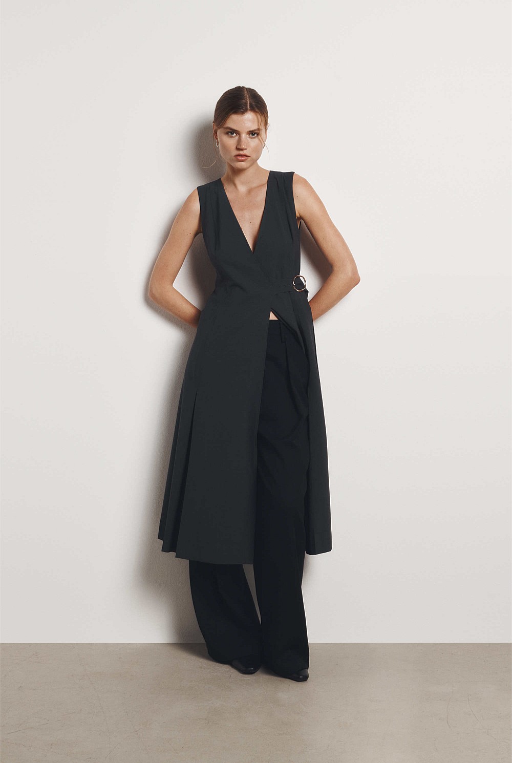 Wool Wrap Dress