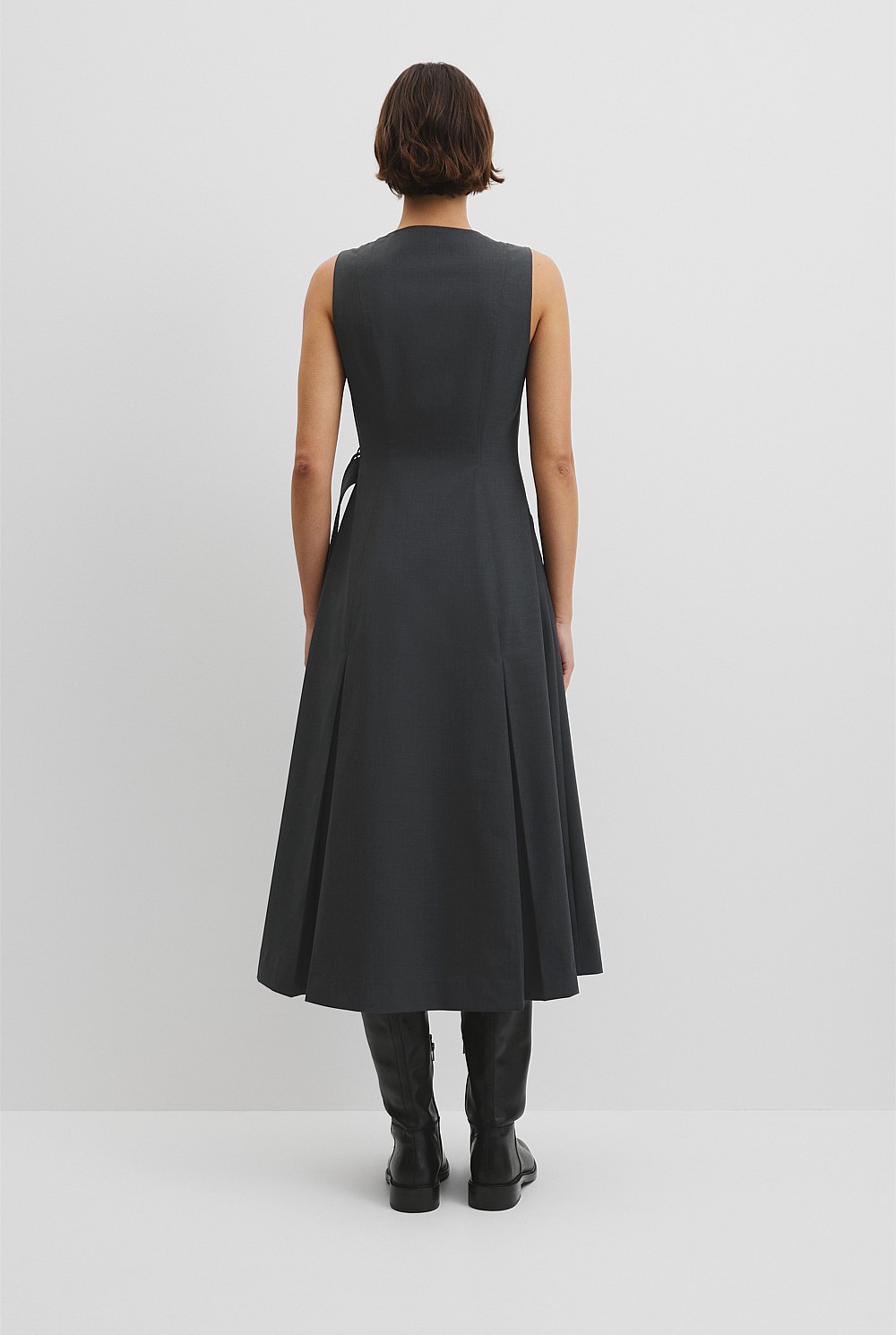 Wool Wrap Dress