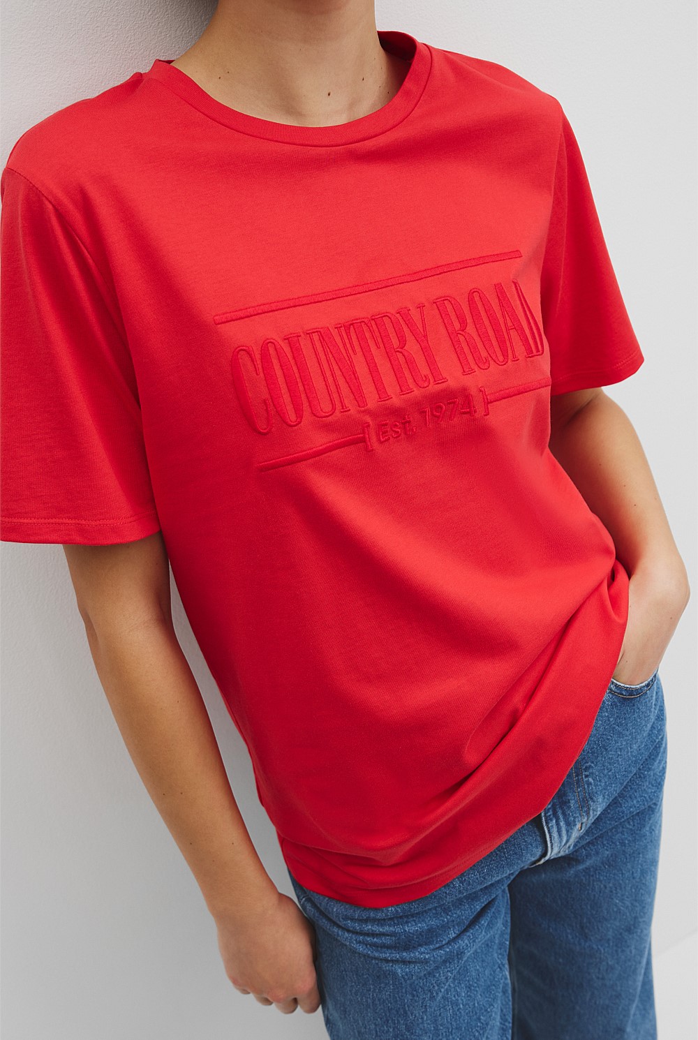 Australian Cotton Heritage Embroidered T-Shirt
