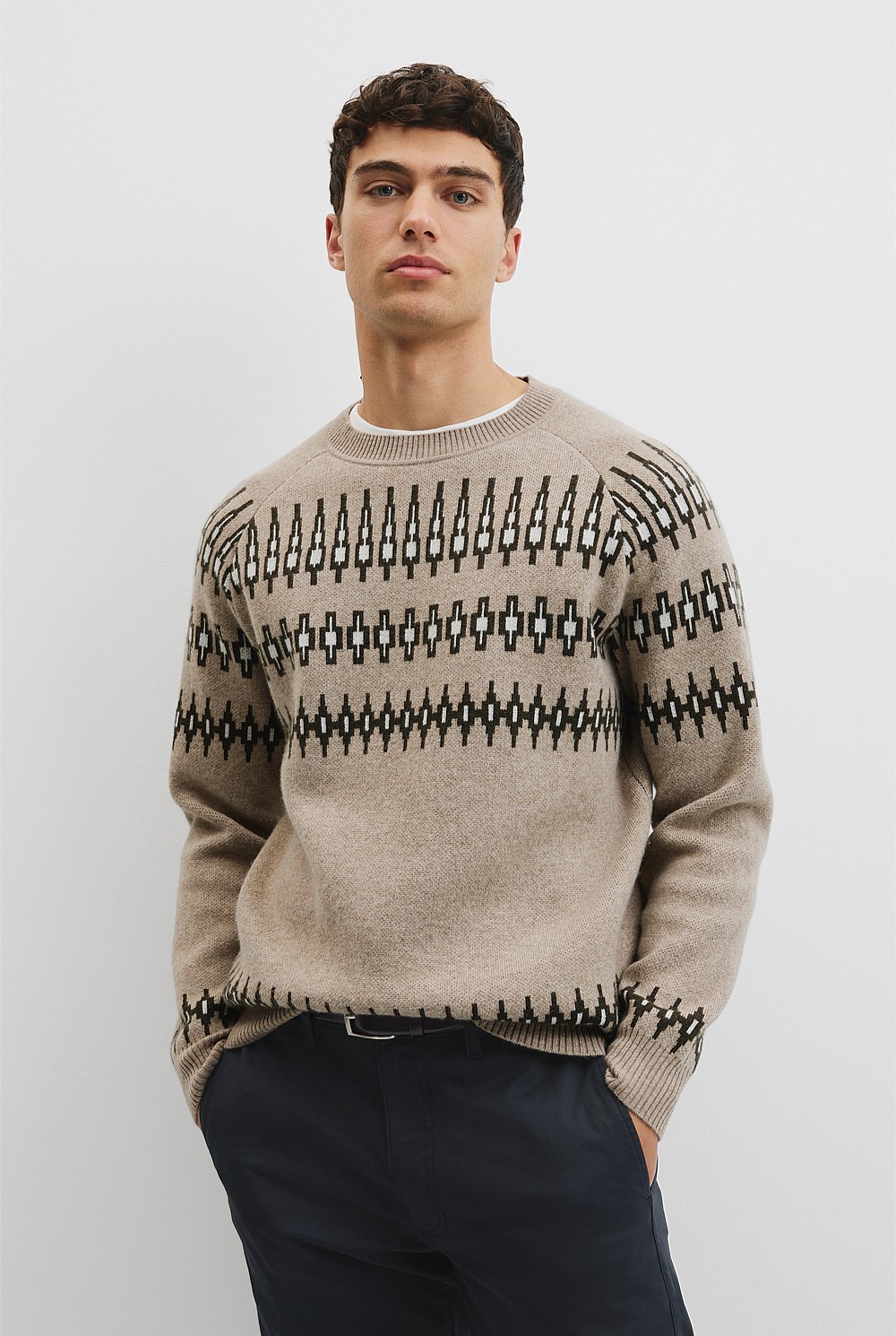 Wool Fair Isle Knit