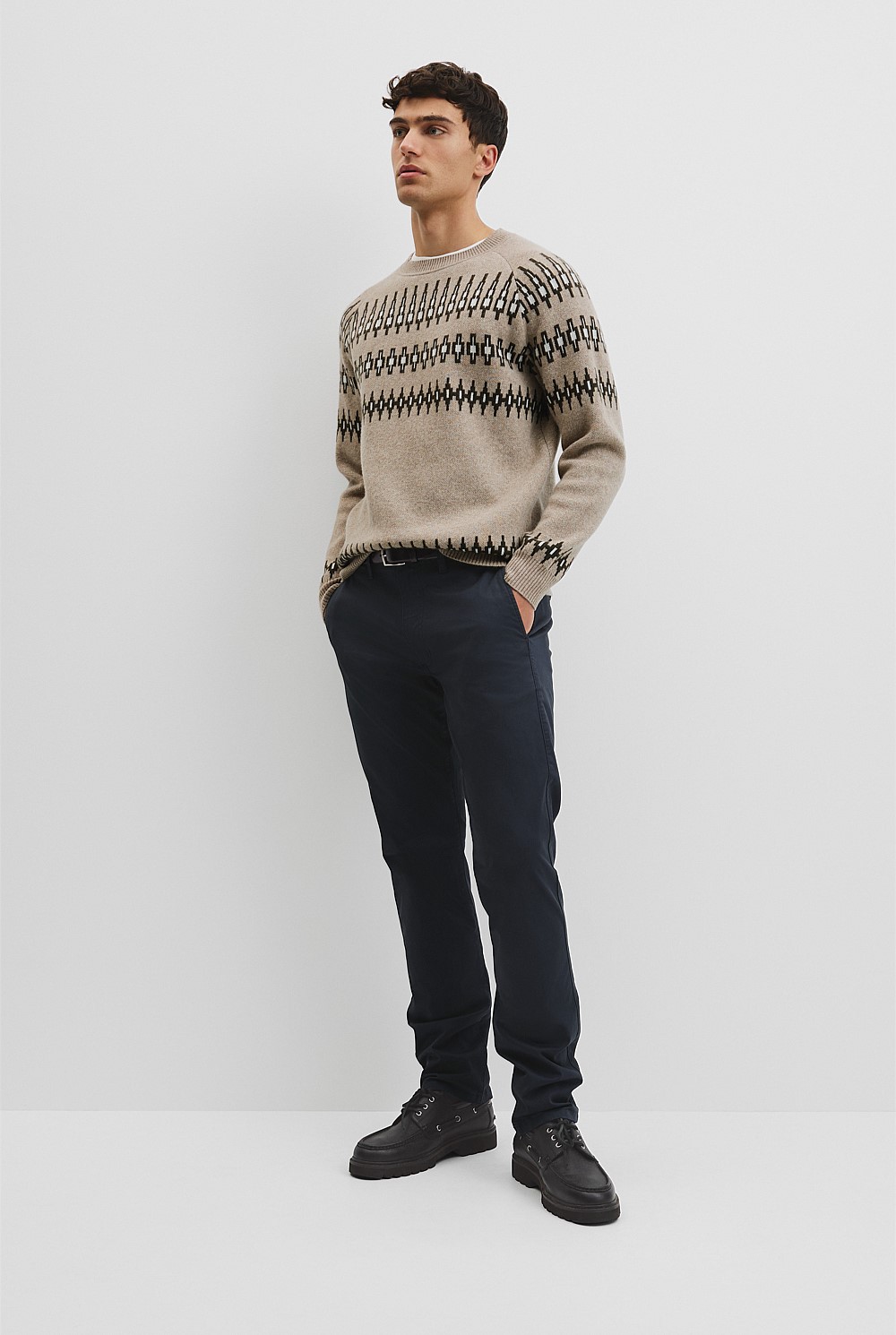 Wool Fair Isle Knit