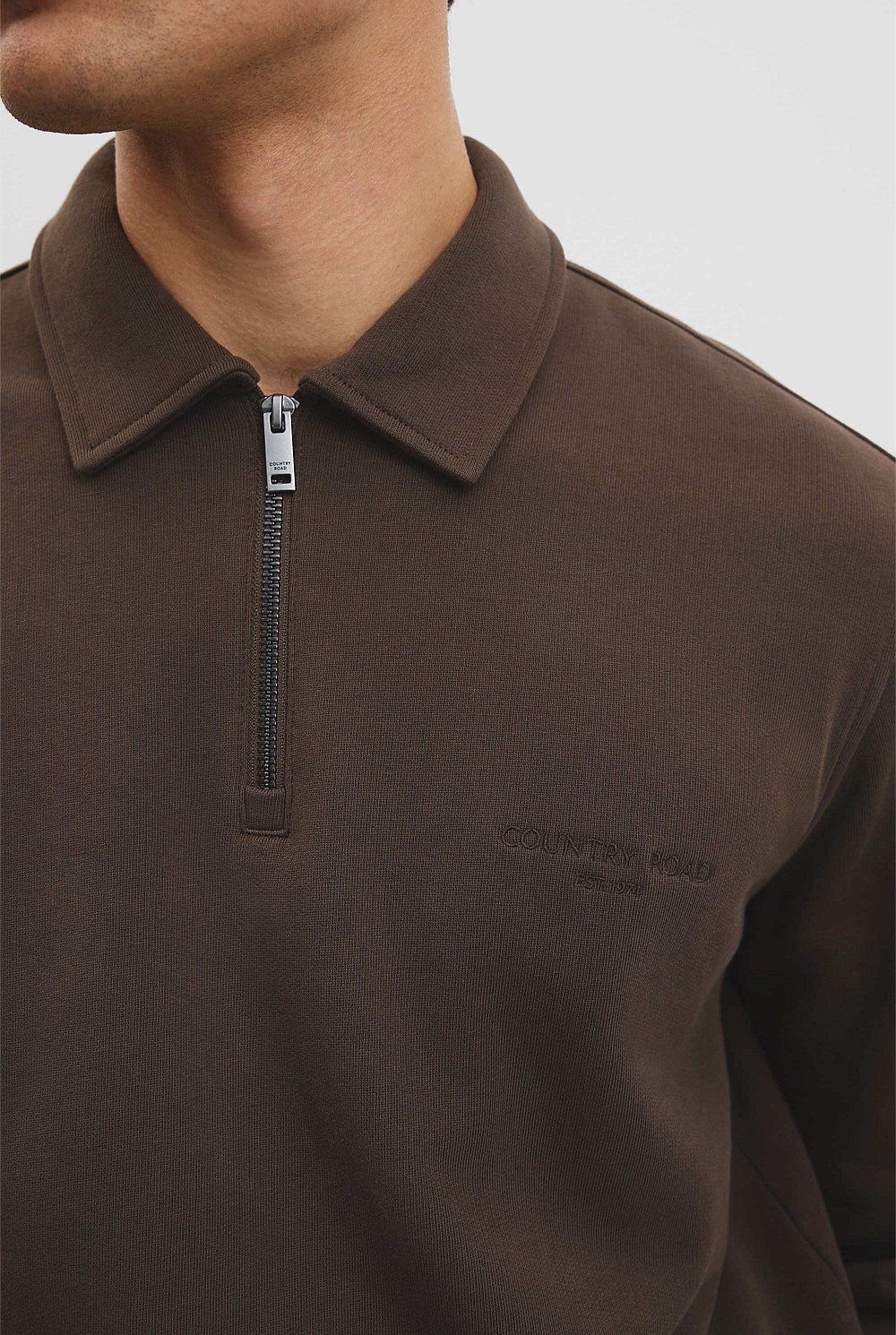 Australian Cotton Collar Neck Sweat