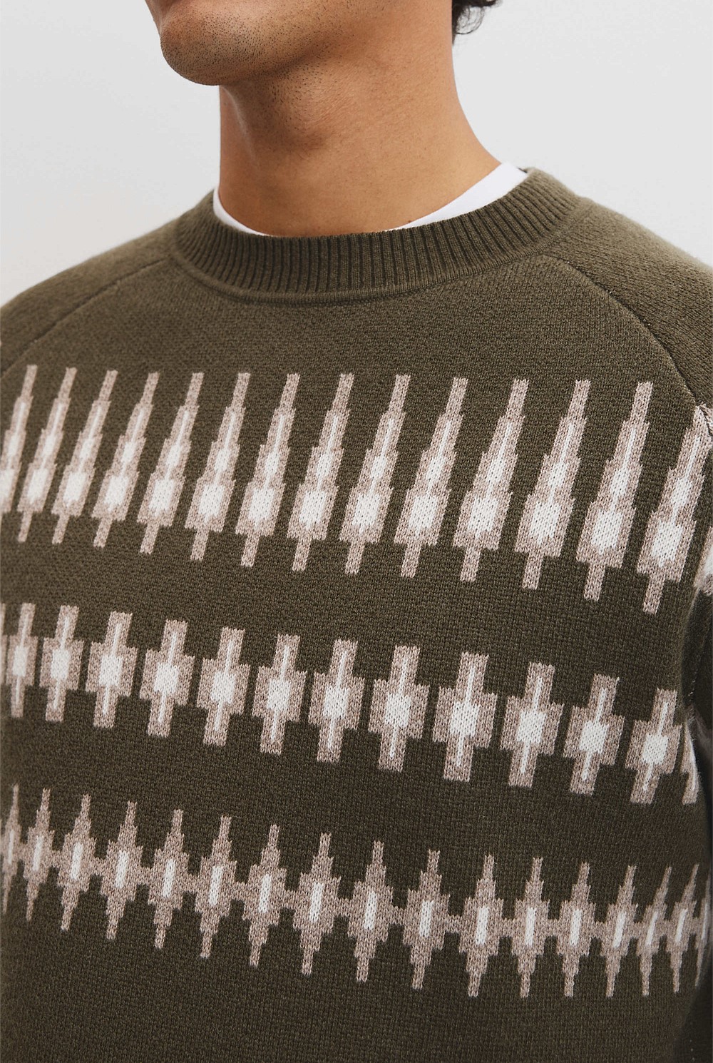 Wool Fair Isle Knit