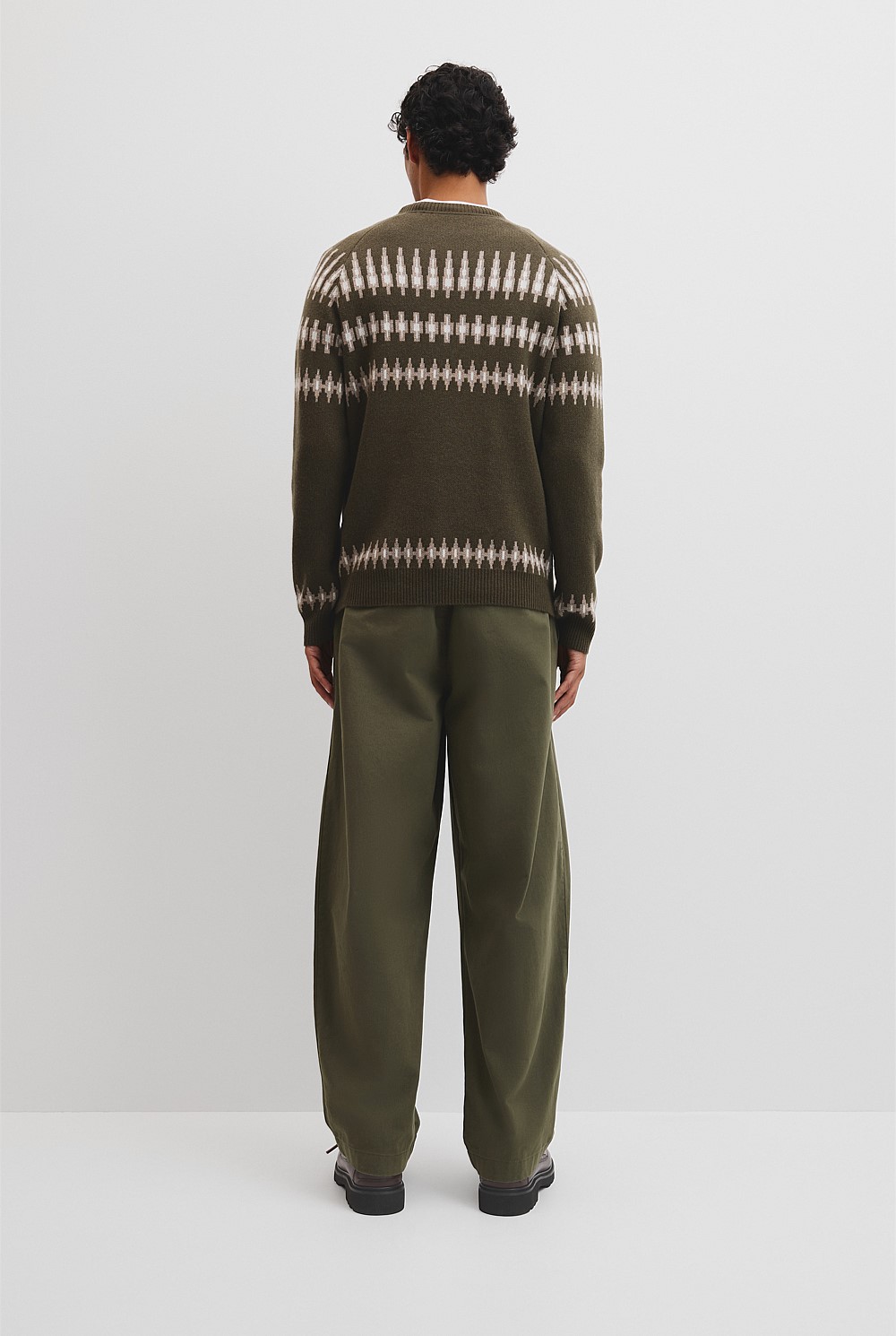Wool Fair Isle Knit