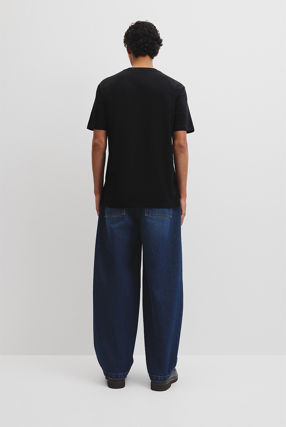 Short Sleeve Australian Cotton Country Road Modern Logo T-Shirt