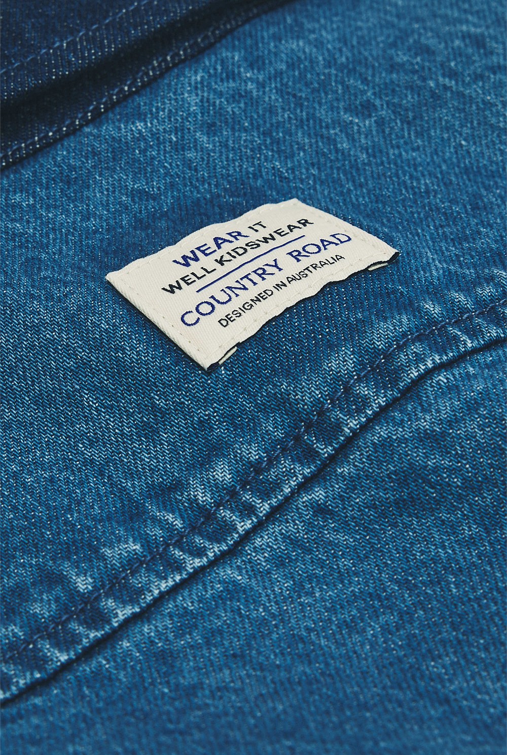 Patch Detail Denim Jacket