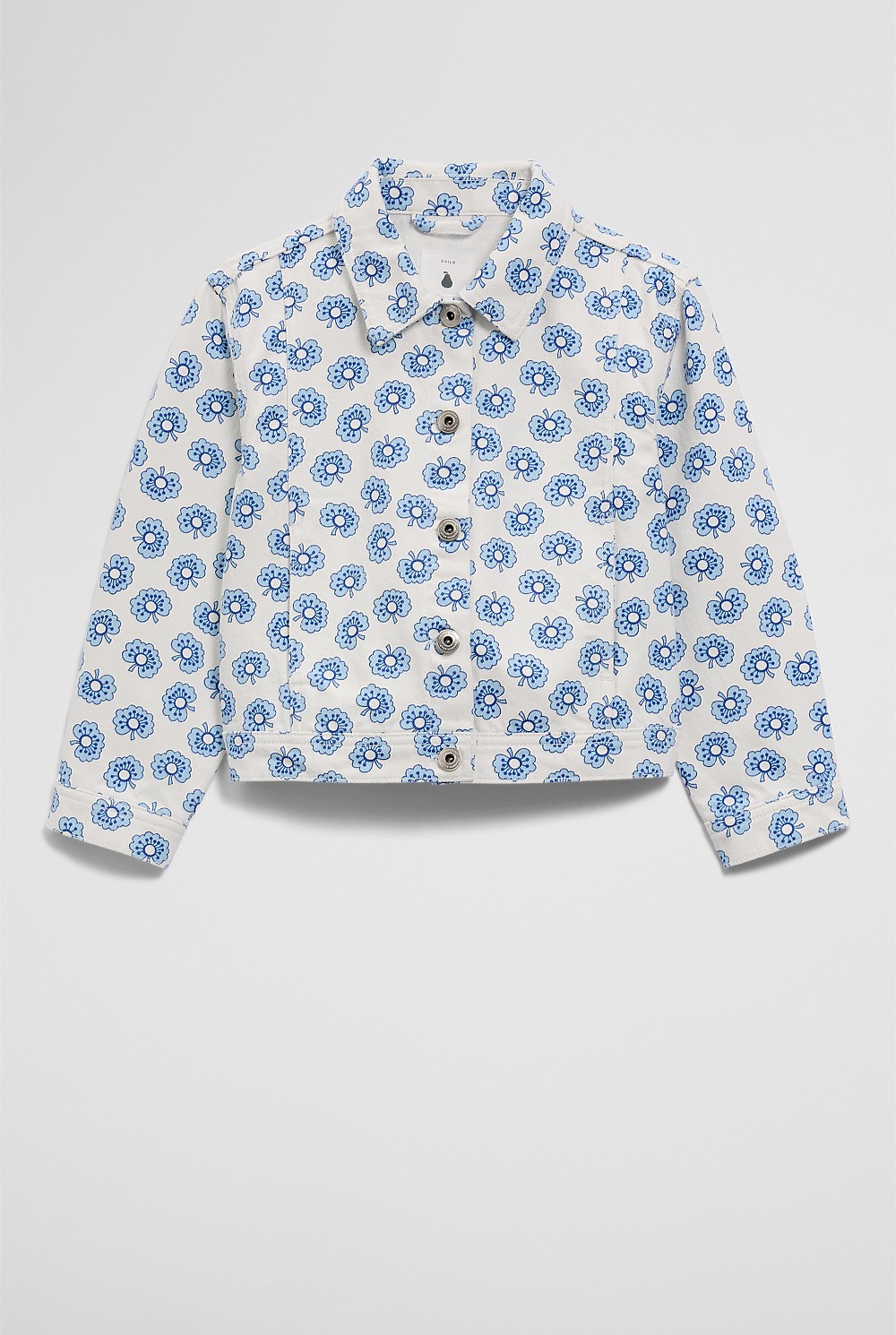Printed Denim Jacket
