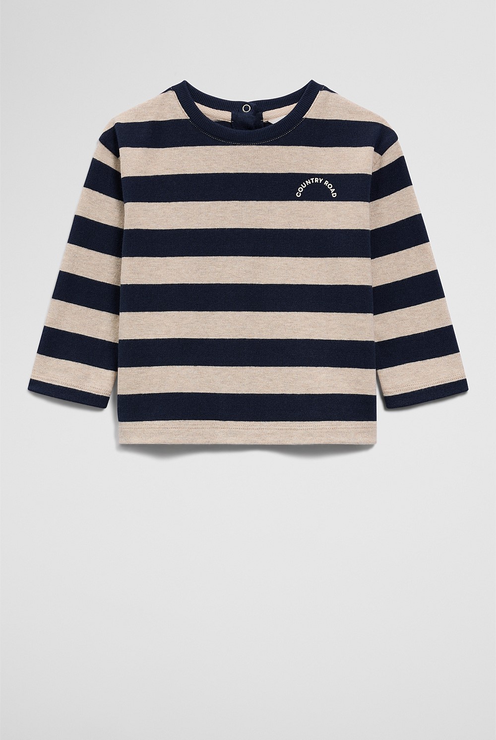 Textured Long Sleeve T-Shirt