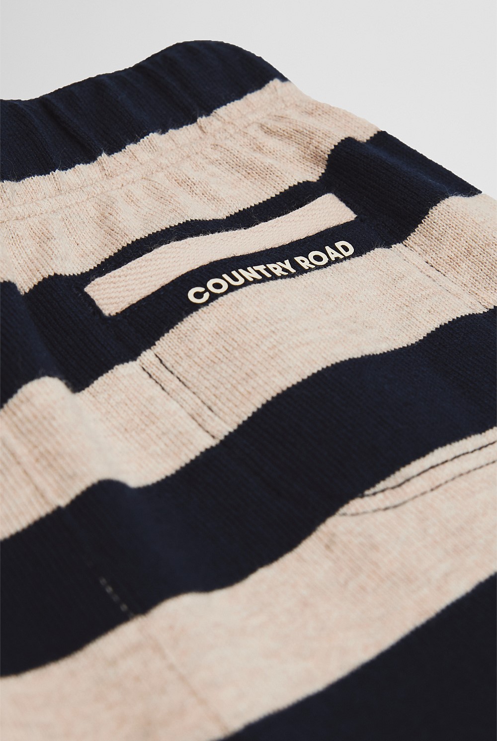 Textured Pull On Pant