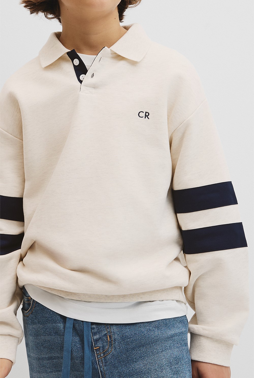 Collared Sweat
