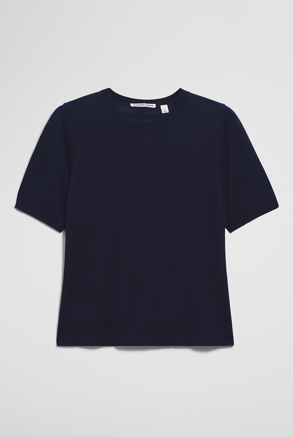 Merino Short Sleeve Knit T-Shirt