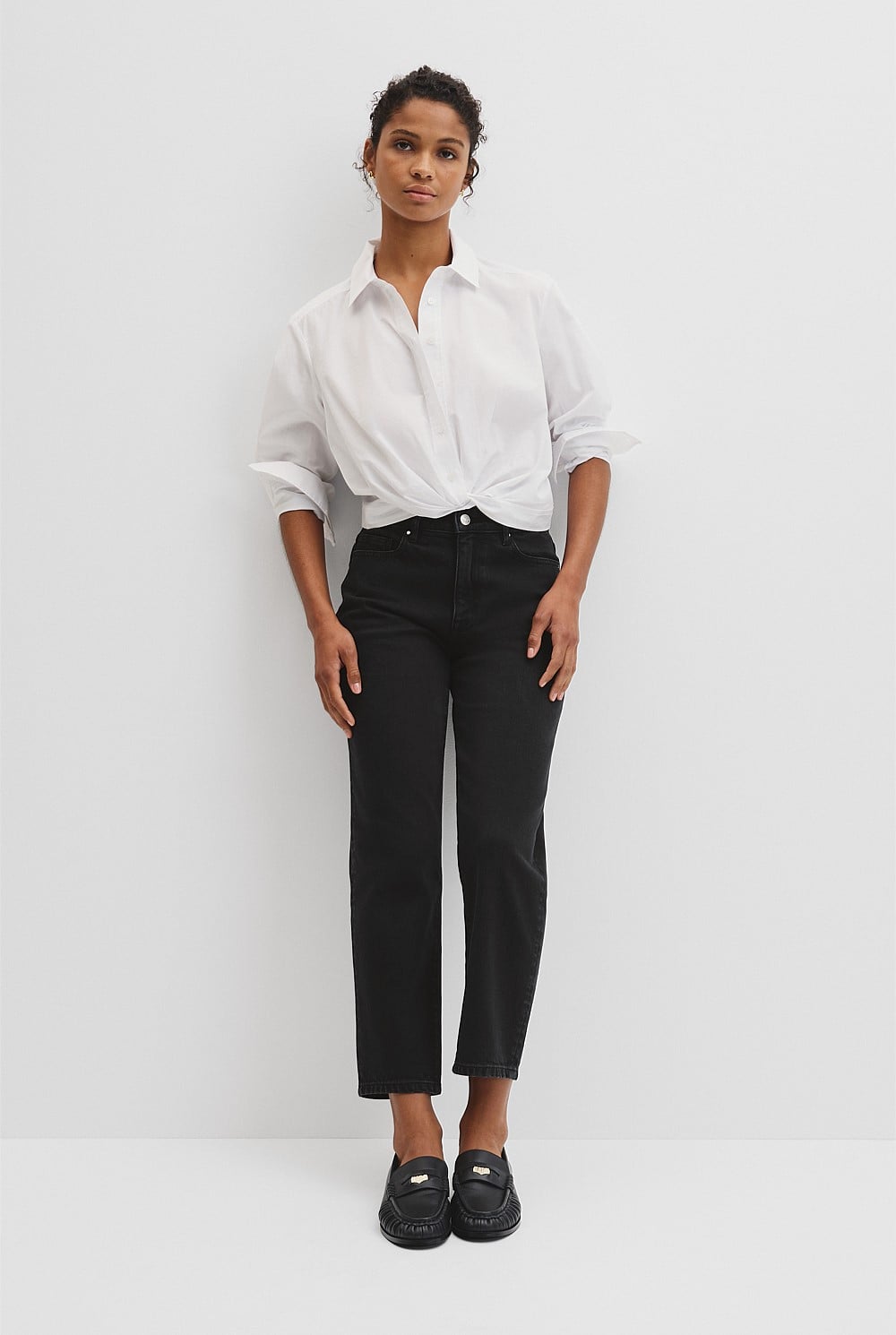 Twist Crop Shirt