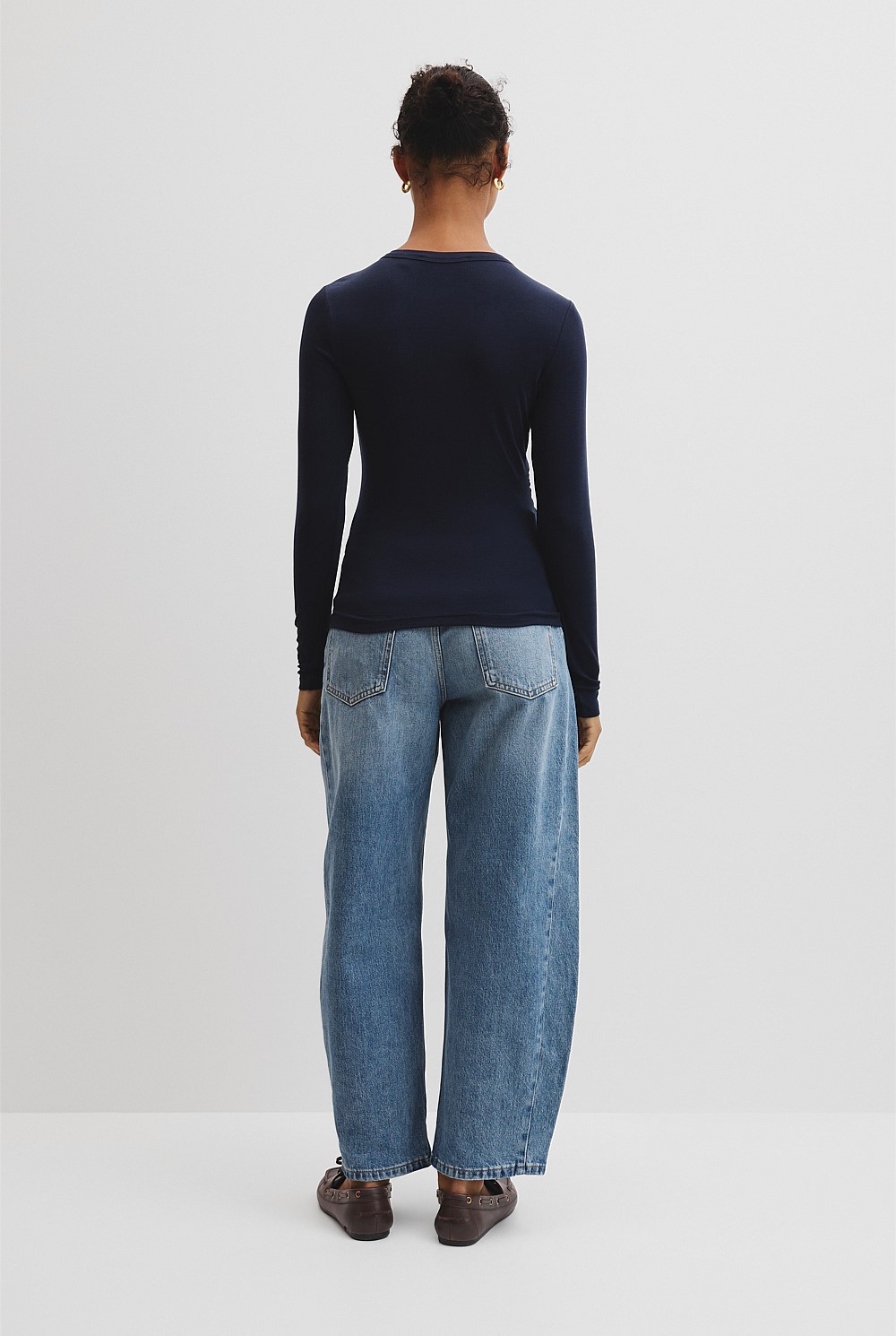 Jersey Wrap Top