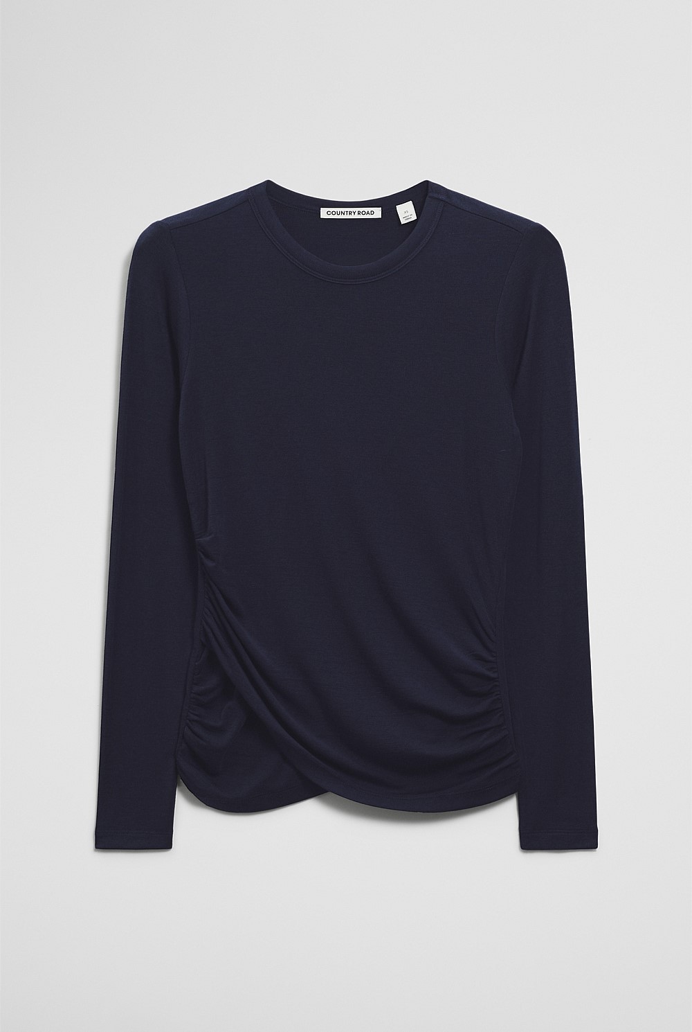 Jersey Wrap Top