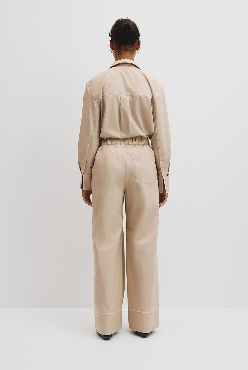 Contrast Stitch Pant