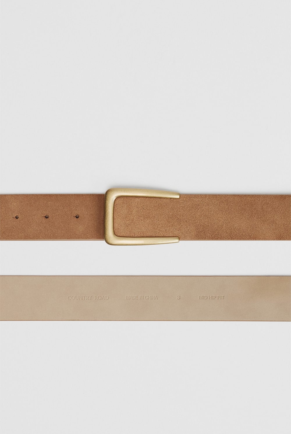 Leather Mid Belt