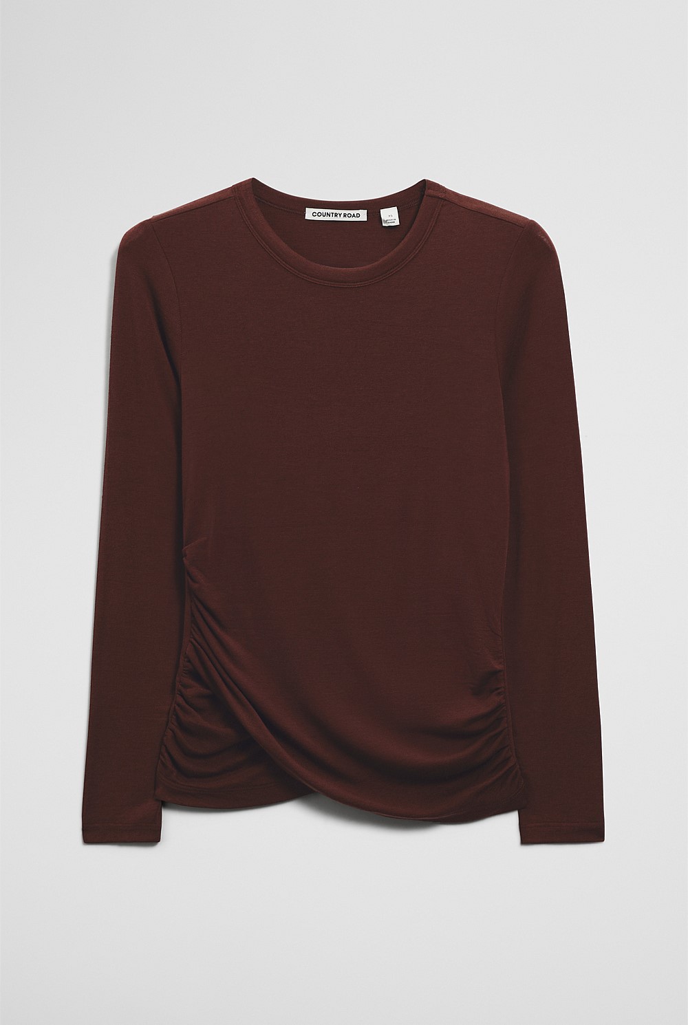 Jersey Wrap Top