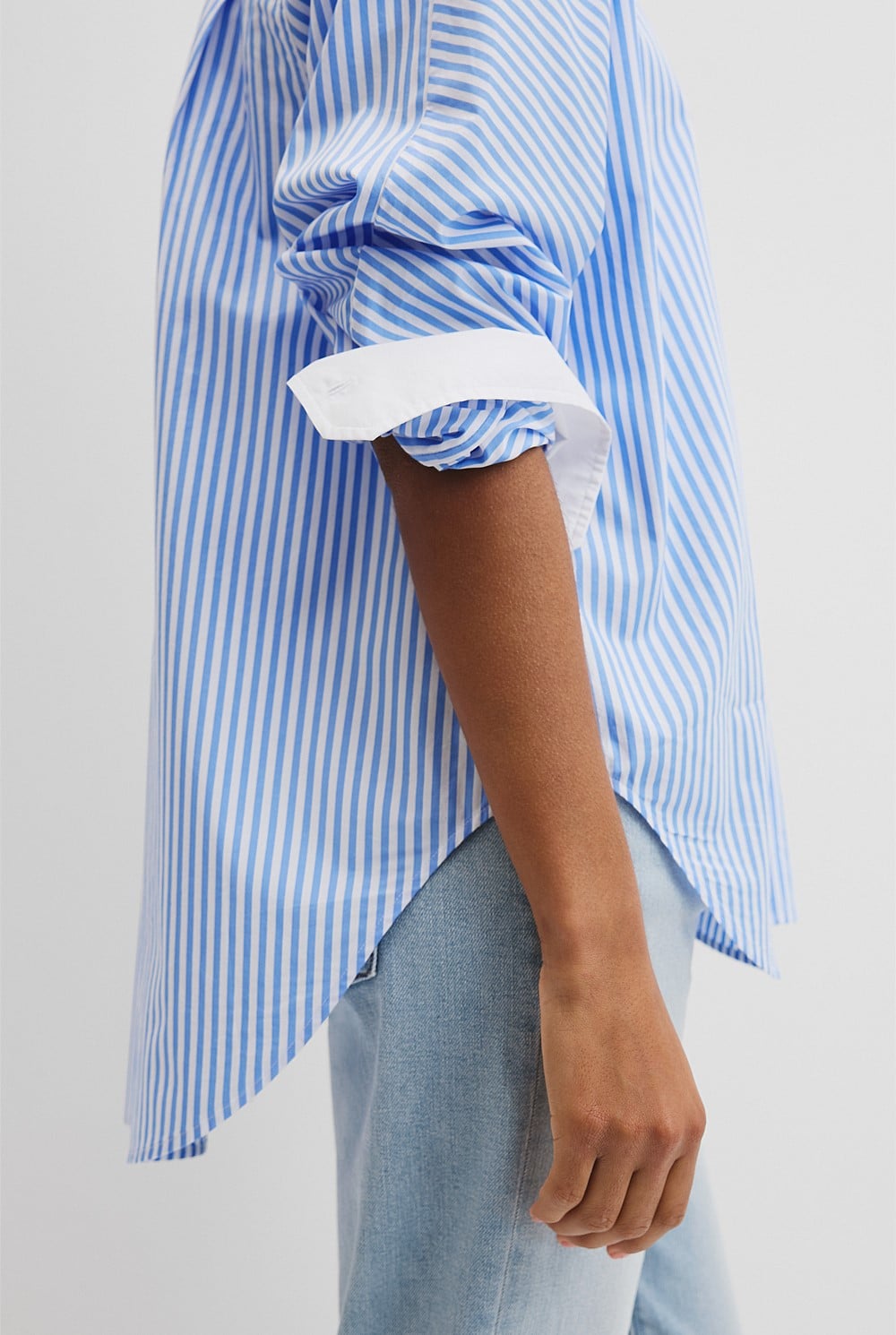 Dolman Striped Shirt