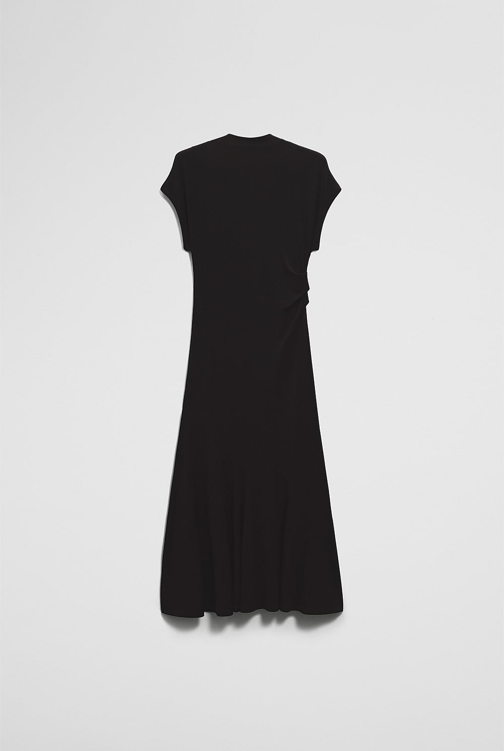 Drape Neck Dress