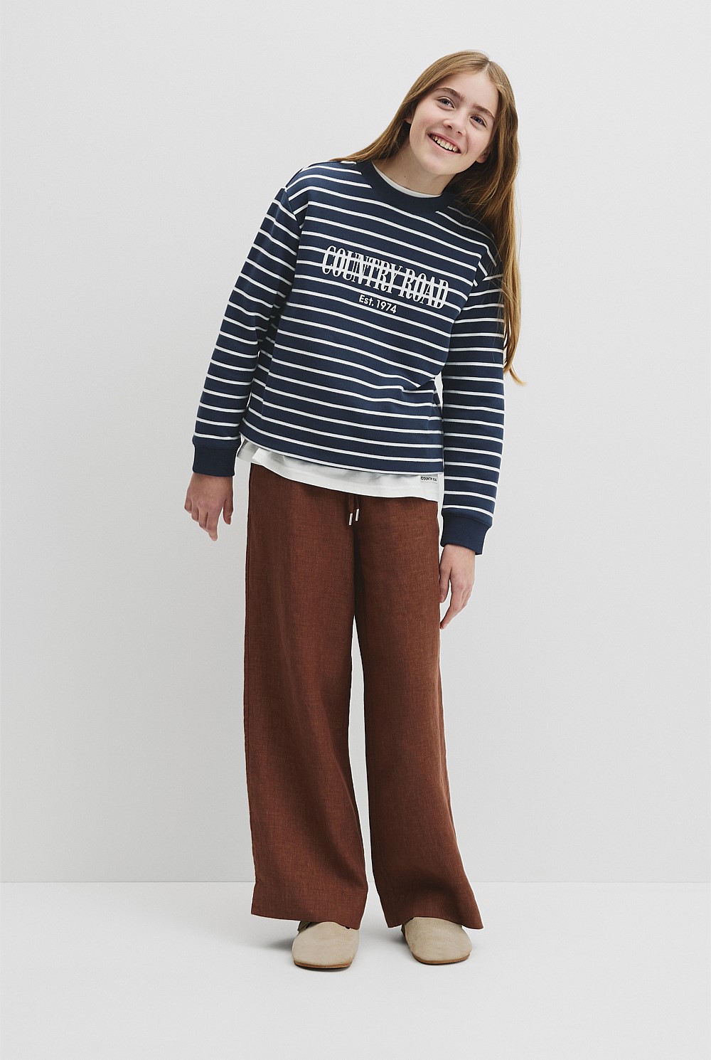 Teen Australian Cotton Relaxed Heritage Sweat