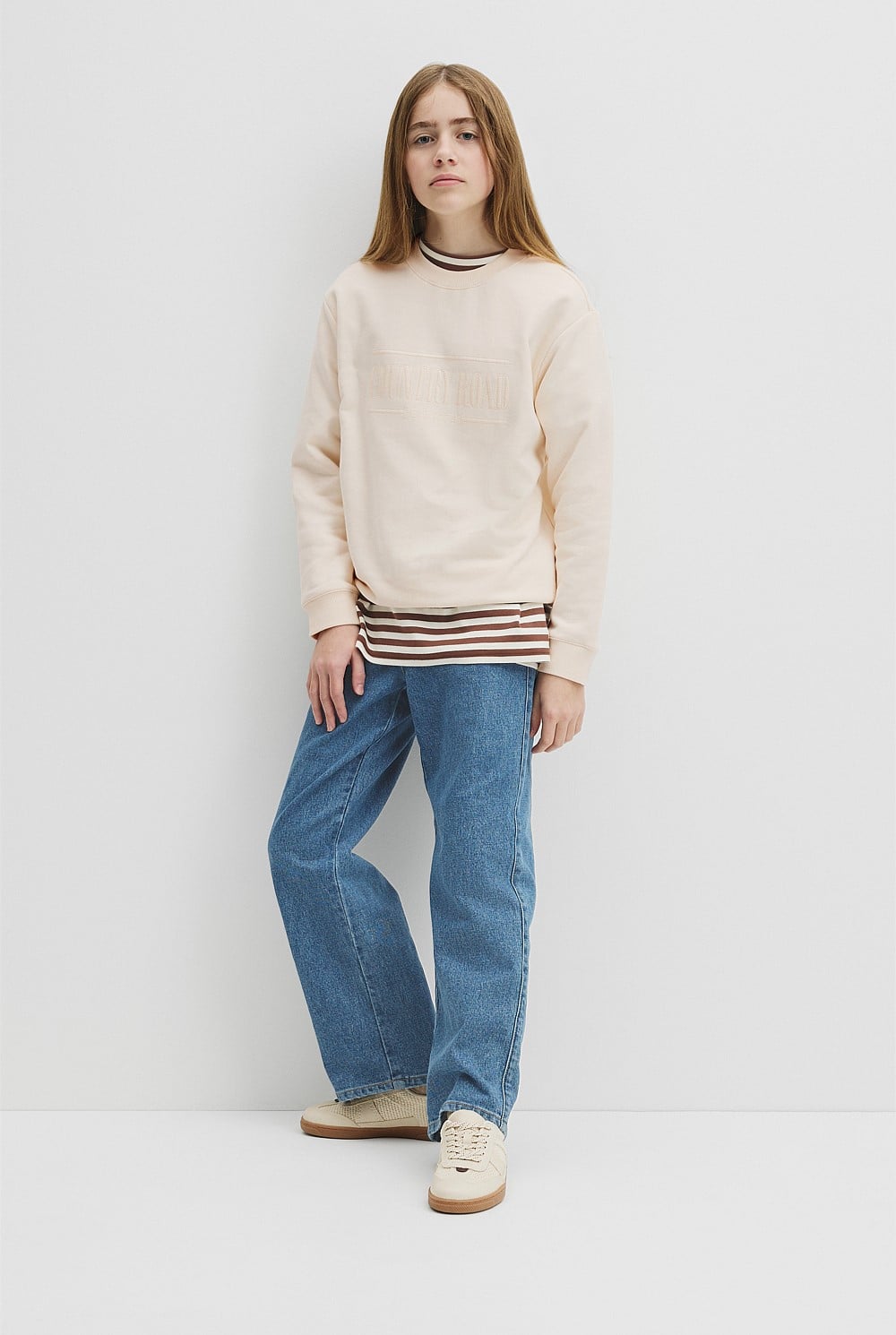 Teen Australian Cotton Relaxed Heritage Sweat