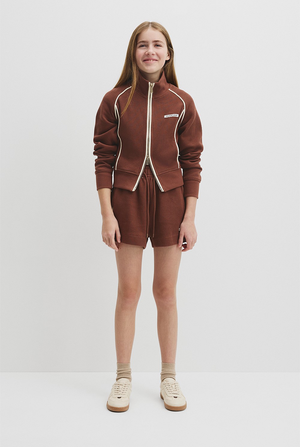 Teen Raglan Zip Through Jacket