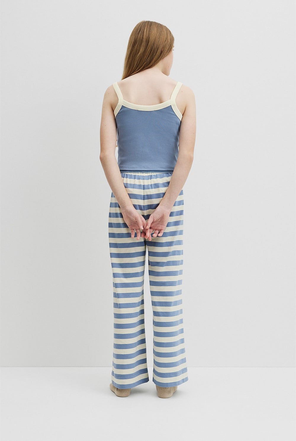 Teen Australian Cotton Sleeveless Cami Sleep Set